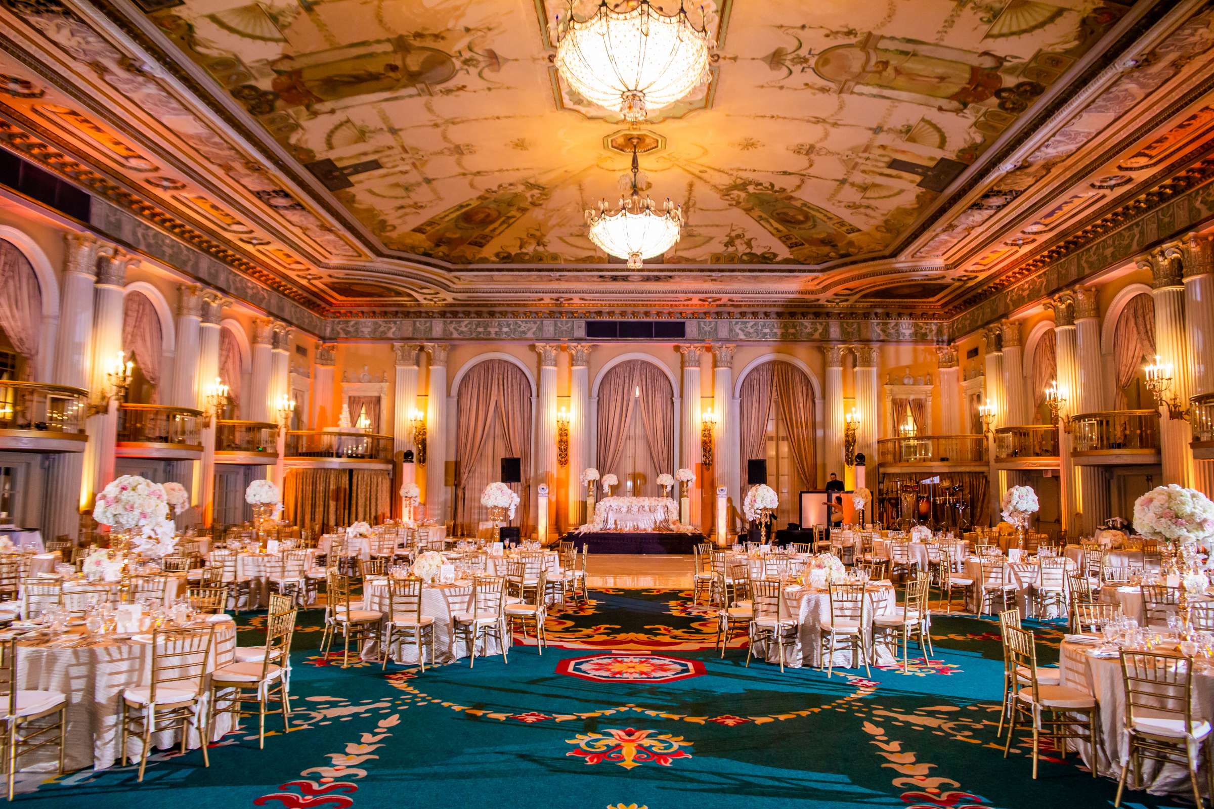 Millenium Biltmore Hotel Wedding, Maryan and Remy Wedding Photo #165 by True Photography