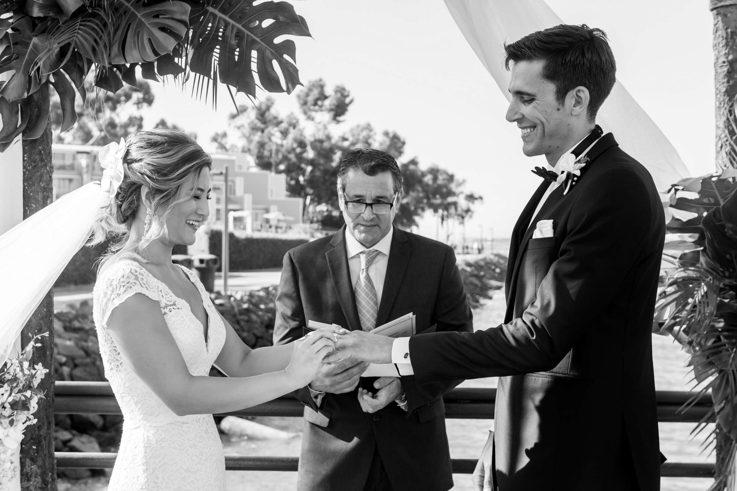 Coronado Island Marriott Resort & Spa Wedding coordinated by April Anderson, Hee won and Bjorn Wedding Photo #67 by True Photography
