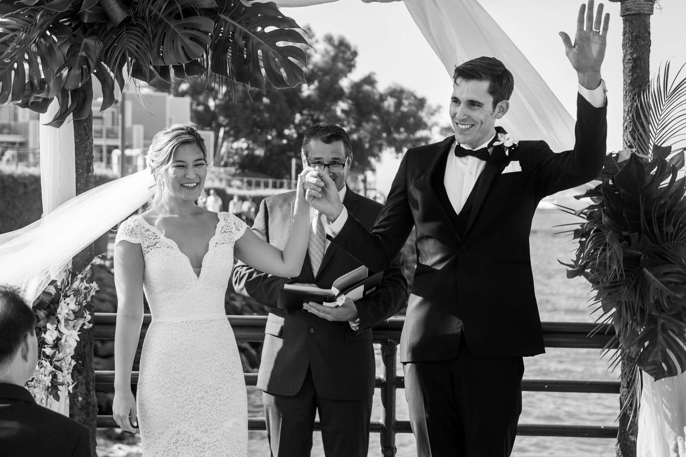 Coronado Island Marriott Resort & Spa Wedding coordinated by April Anderson, Hee won and Bjorn Wedding Photo #71 by True Photography