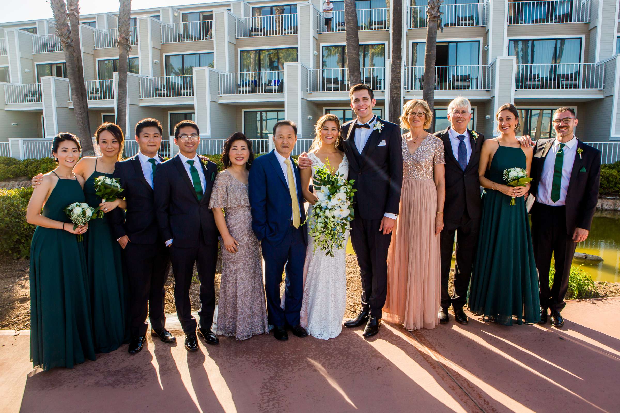 Coronado Island Marriott Resort & Spa Wedding coordinated by April Anderson, Hee won and Bjorn Wedding Photo #73 by True Photography