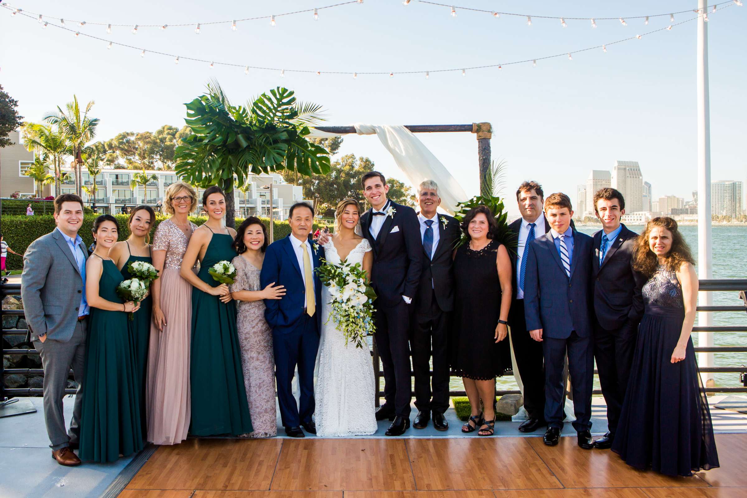 Coronado Island Marriott Resort & Spa Wedding coordinated by April Anderson, Hee won and Bjorn Wedding Photo #74 by True Photography