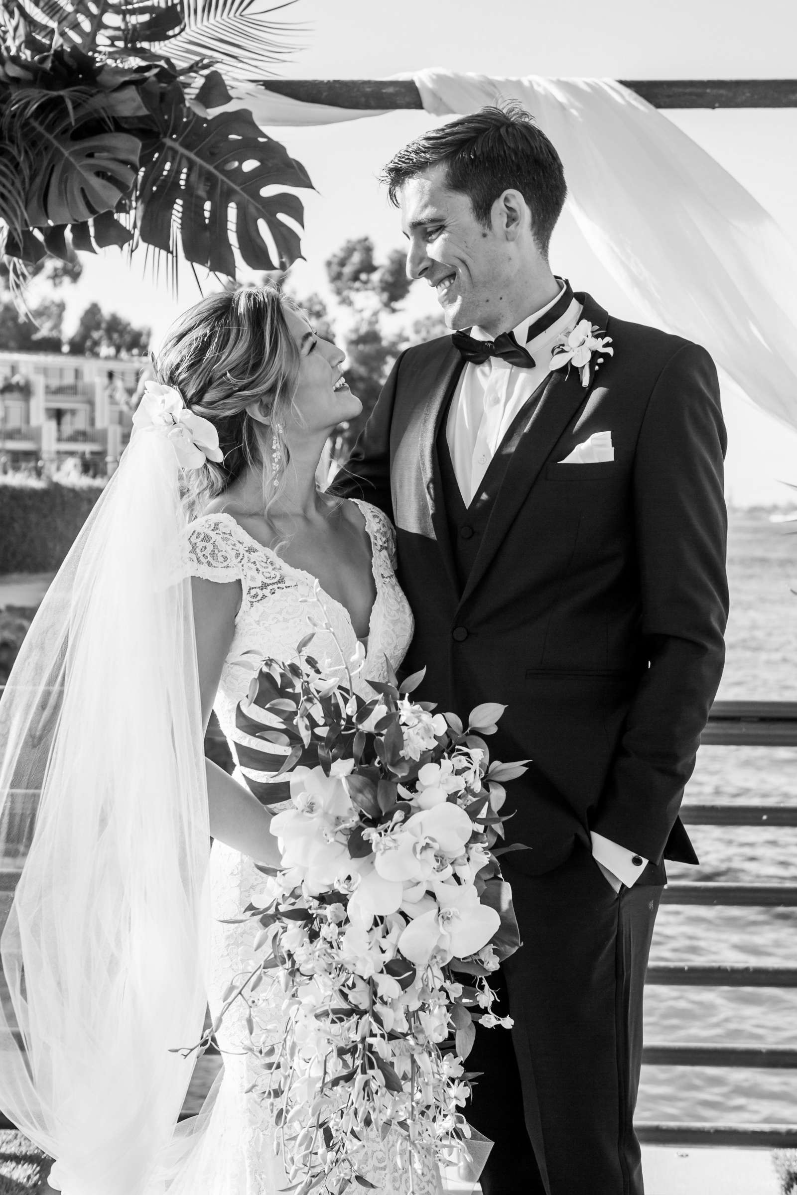 Coronado Island Marriott Resort & Spa Wedding coordinated by April Anderson, Hee won and Bjorn Wedding Photo #83 by True Photography