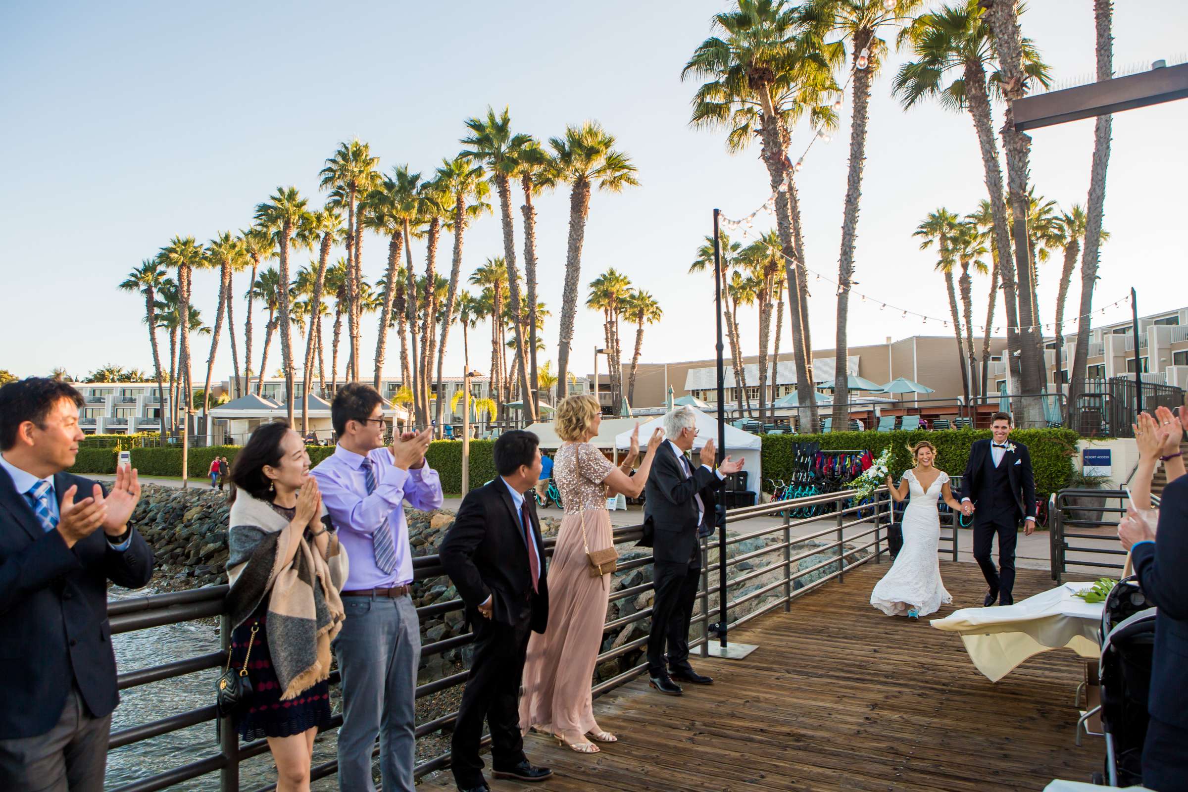 Coronado Island Marriott Resort & Spa Wedding coordinated by April Anderson, Hee won and Bjorn Wedding Photo #94 by True Photography