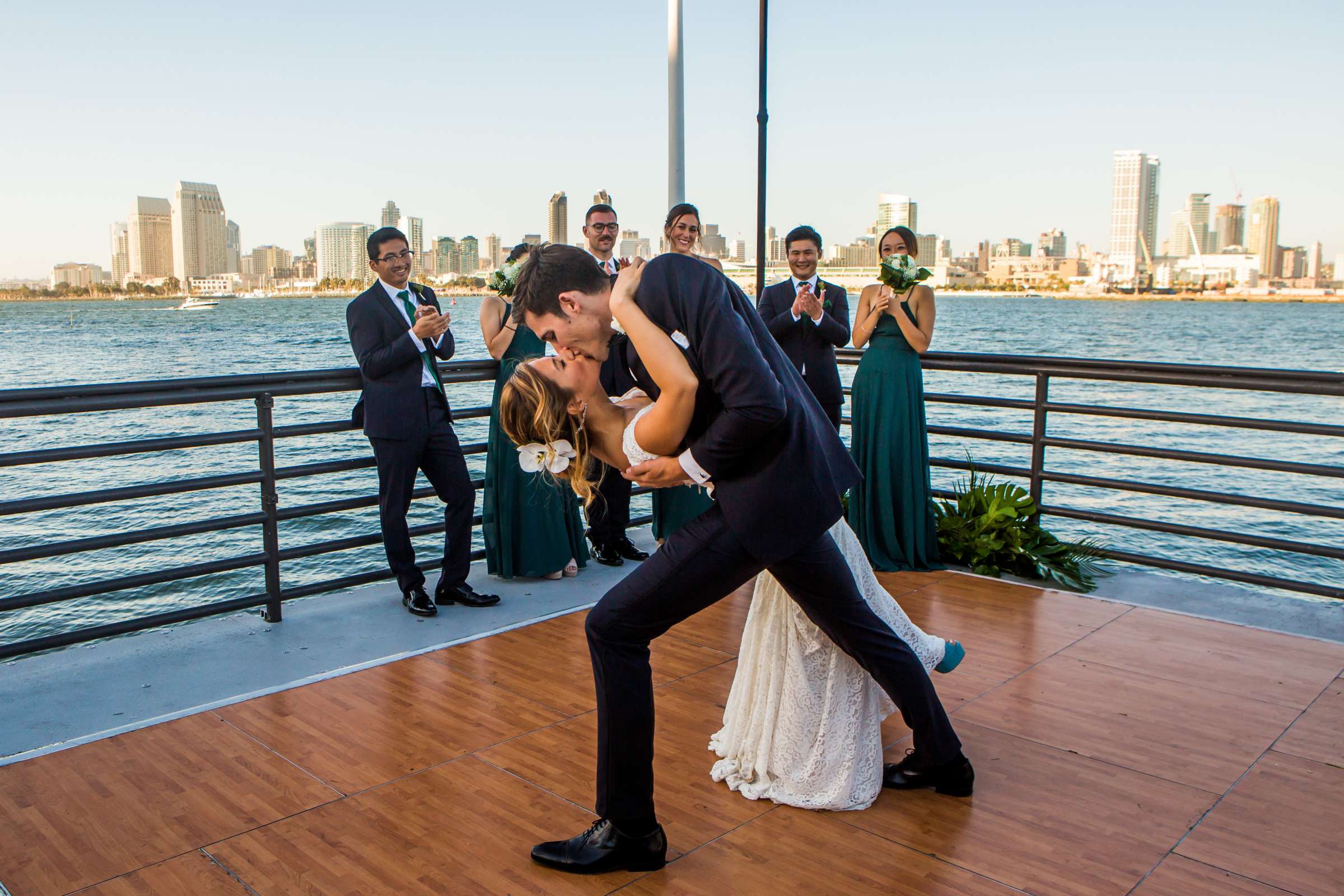 Coronado Island Marriott Resort & Spa Wedding coordinated by April Anderson, Hee won and Bjorn Wedding Photo #103 by True Photography
