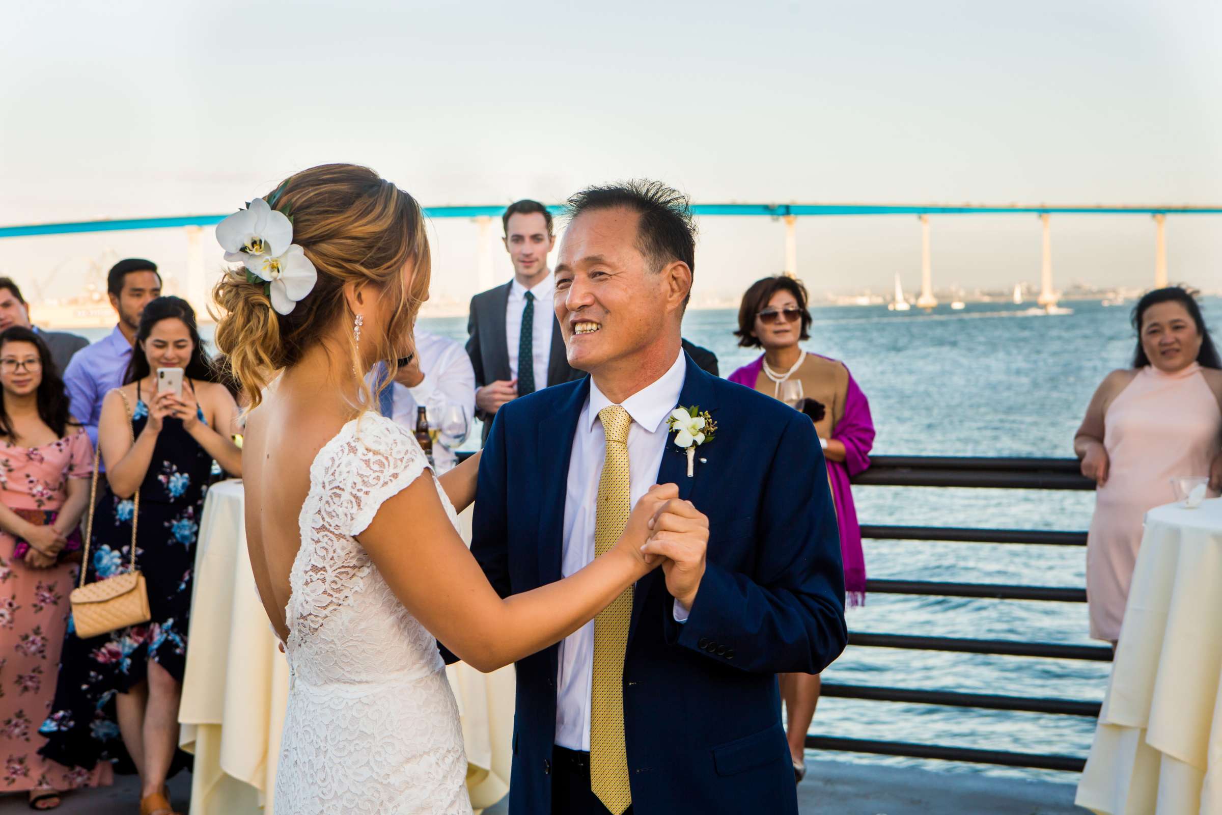 Coronado Island Marriott Resort & Spa Wedding coordinated by April Anderson, Hee won and Bjorn Wedding Photo #104 by True Photography