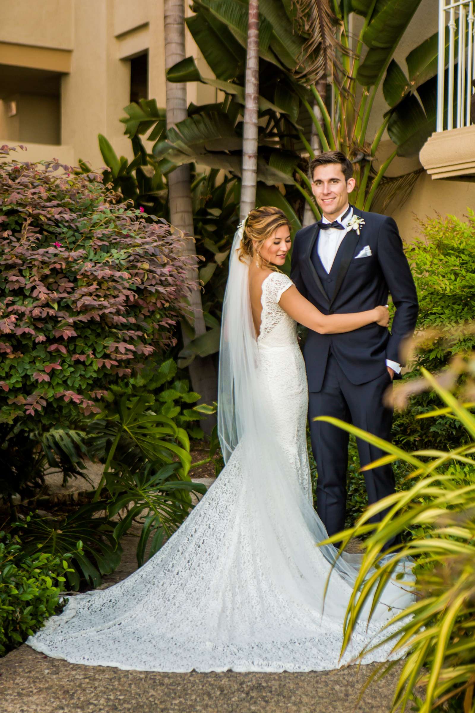 Coronado Island Marriott Resort & Spa Wedding coordinated by April Anderson, Hee won and Bjorn Wedding Photo #12 by True Photography