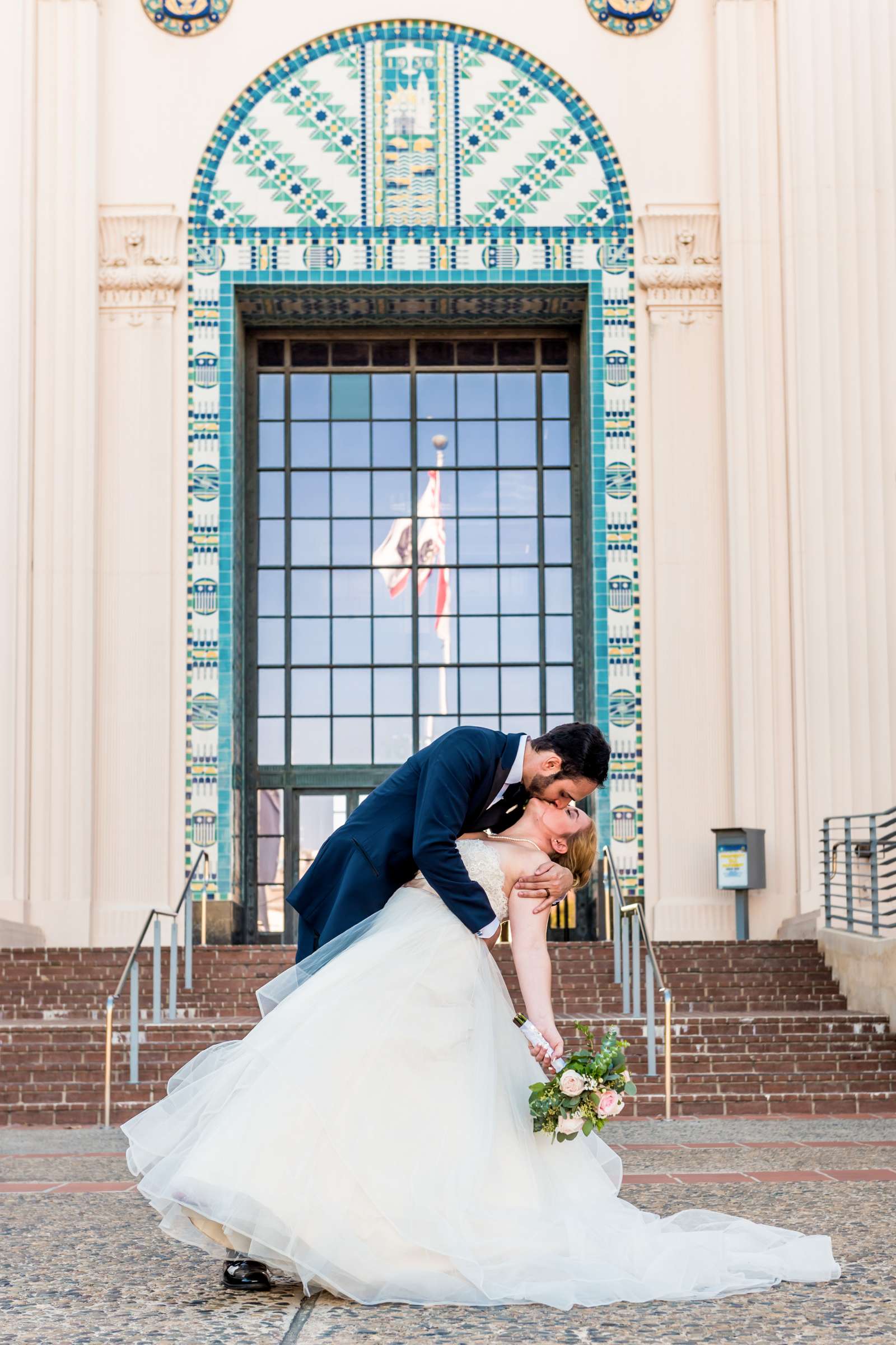 San Diego Courthouse Wedding, Samantha and Nile Wedding Photo #15 by True Photography