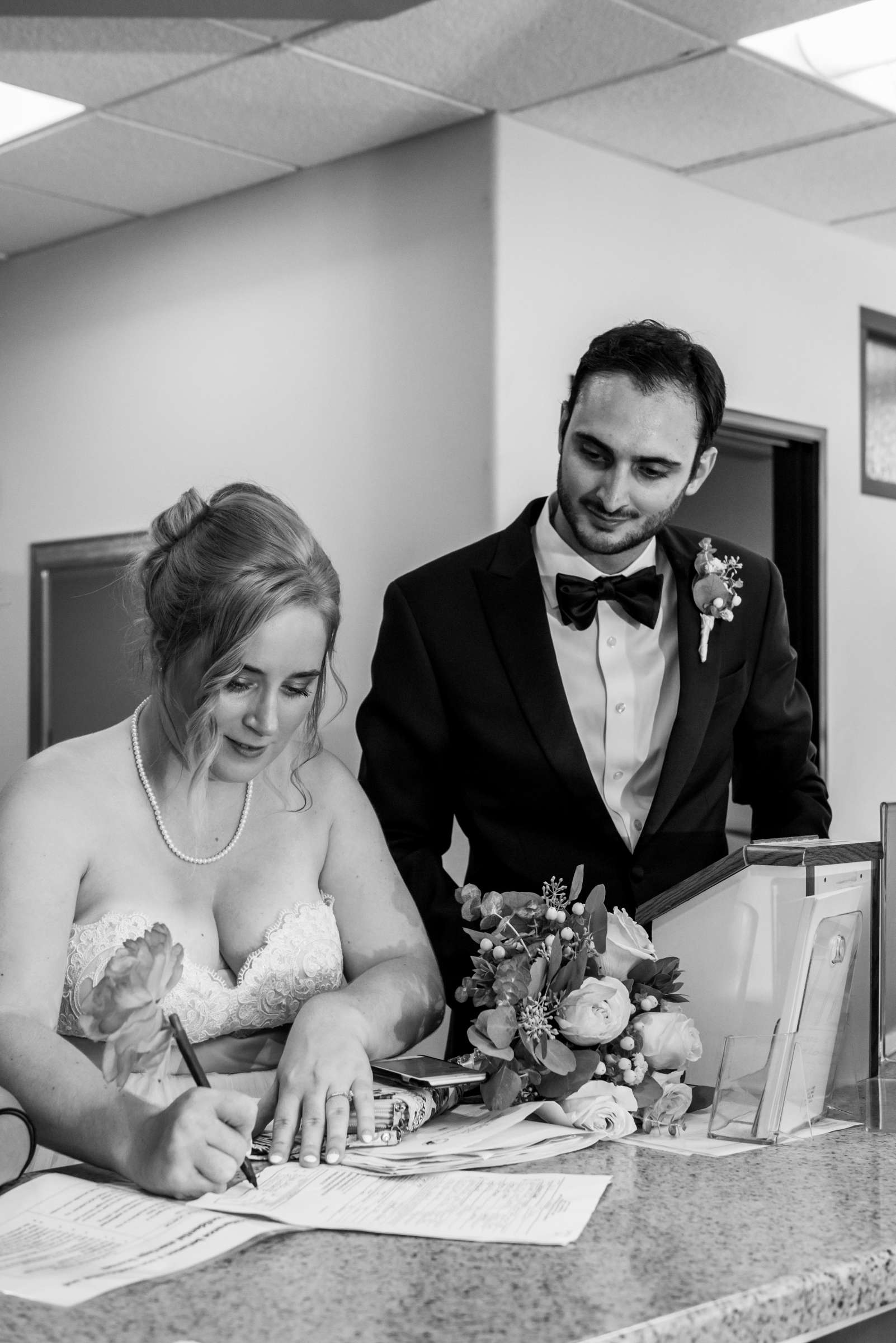 San Diego Courthouse Wedding, Samantha and Nile Wedding Photo #28 by True Photography