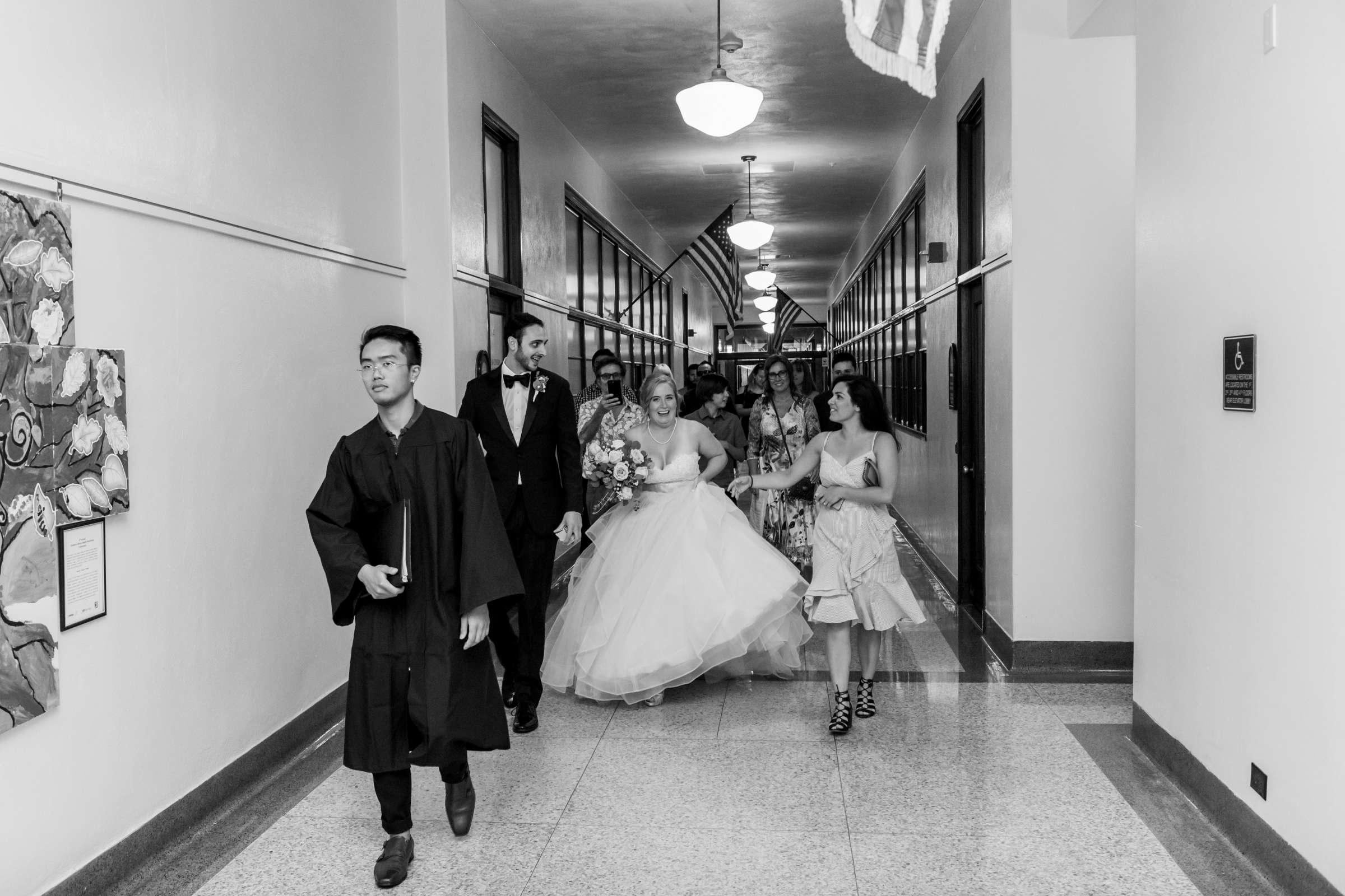 San Diego Courthouse Wedding, Samantha and Nile Wedding Photo #37 by True Photography