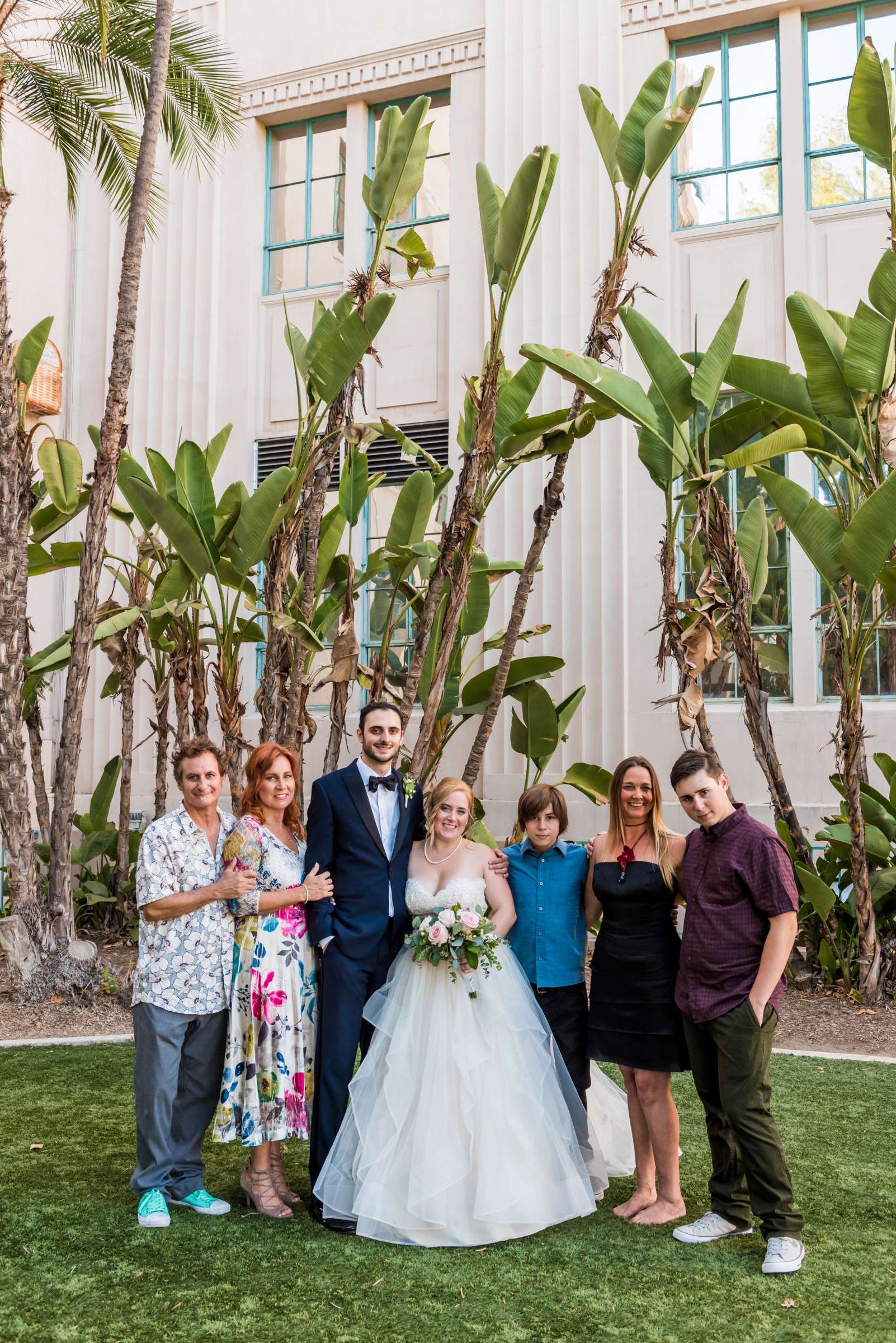 San Diego Courthouse Wedding, Samantha and Nile Wedding Photo #54 by True Photography