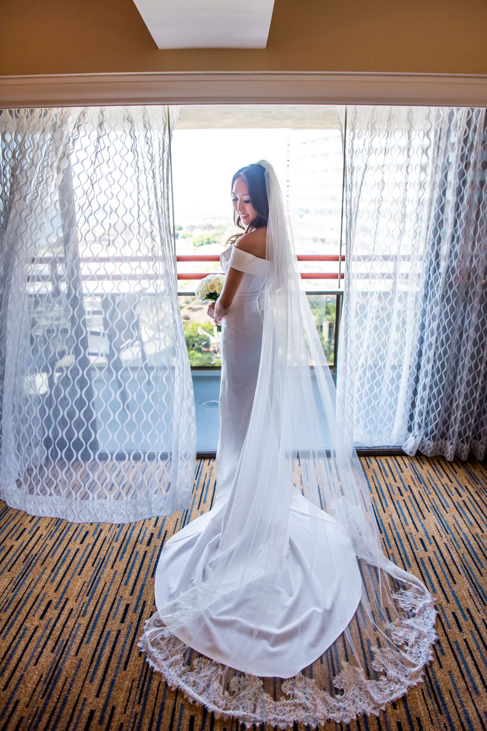 Marriott Marquis San Diego Marina Wedding coordinated by First Comes Love Weddings & Events, Kelsey and Dylan Wedding Photo #39 by True Photography
