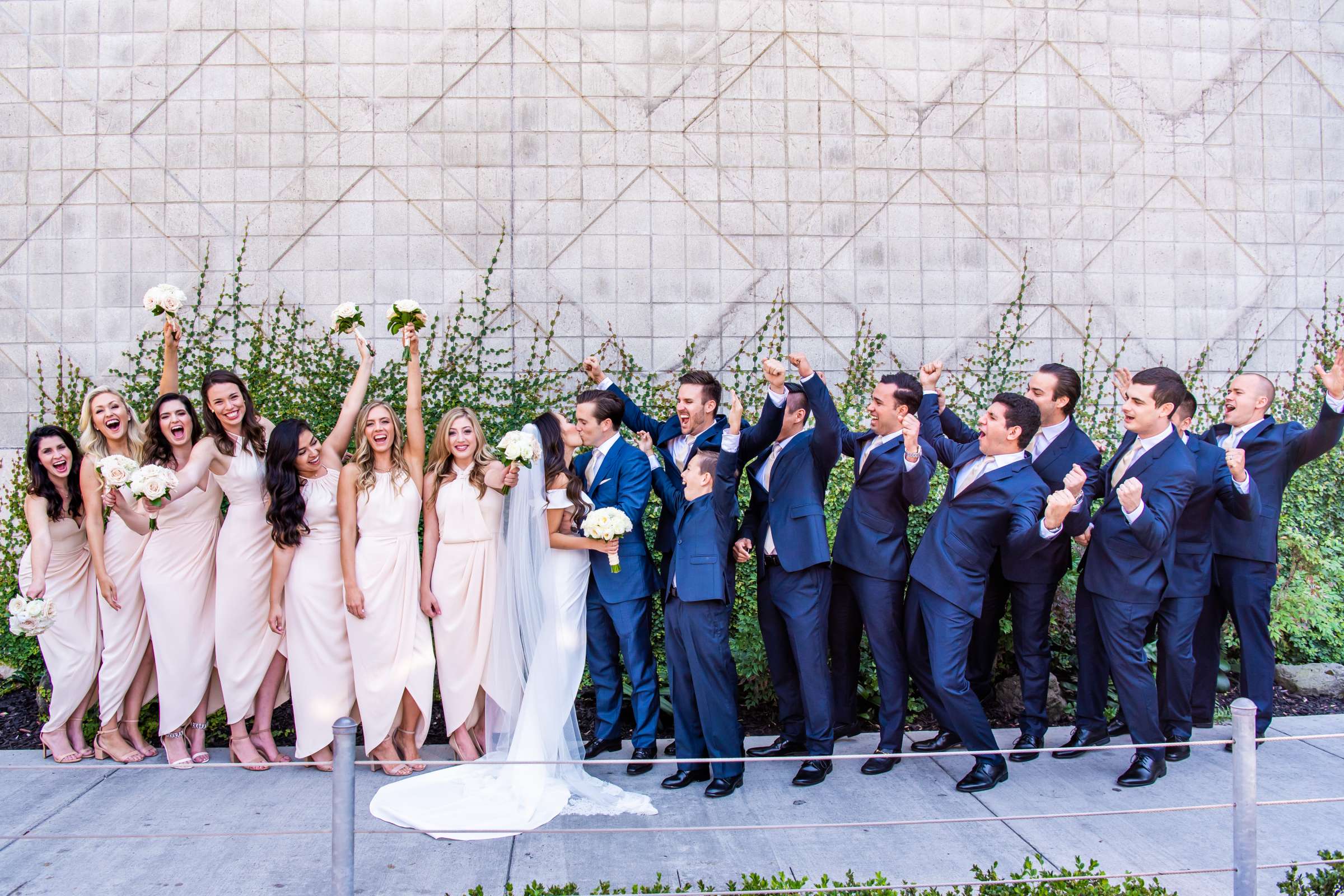 Marriott Marquis San Diego Marina Wedding coordinated by First Comes Love Weddings & Events, Kelsey and Dylan Wedding Photo #58 by True Photography
