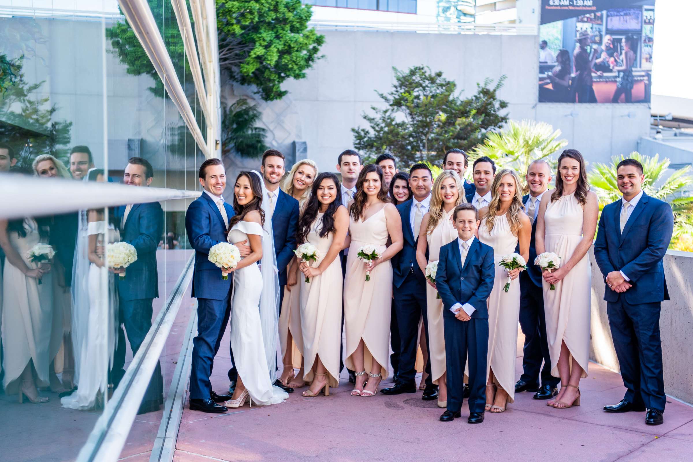 Marriott Marquis San Diego Marina Wedding coordinated by First Comes Love Weddings & Events, Kelsey and Dylan Wedding Photo #59 by True Photography