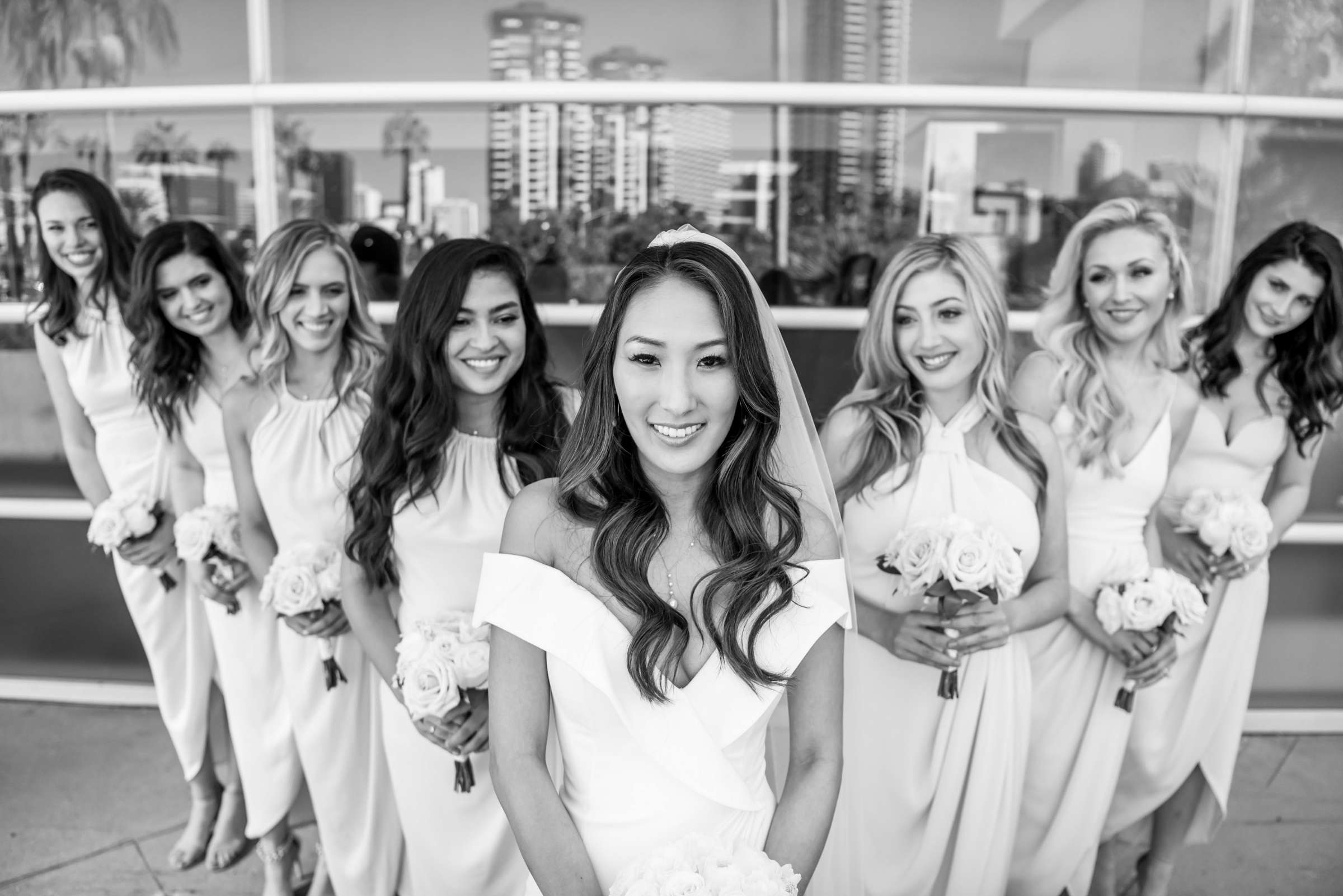 Marriott Marquis San Diego Marina Wedding coordinated by First Comes Love Weddings & Events, Kelsey and Dylan Wedding Photo #66 by True Photography