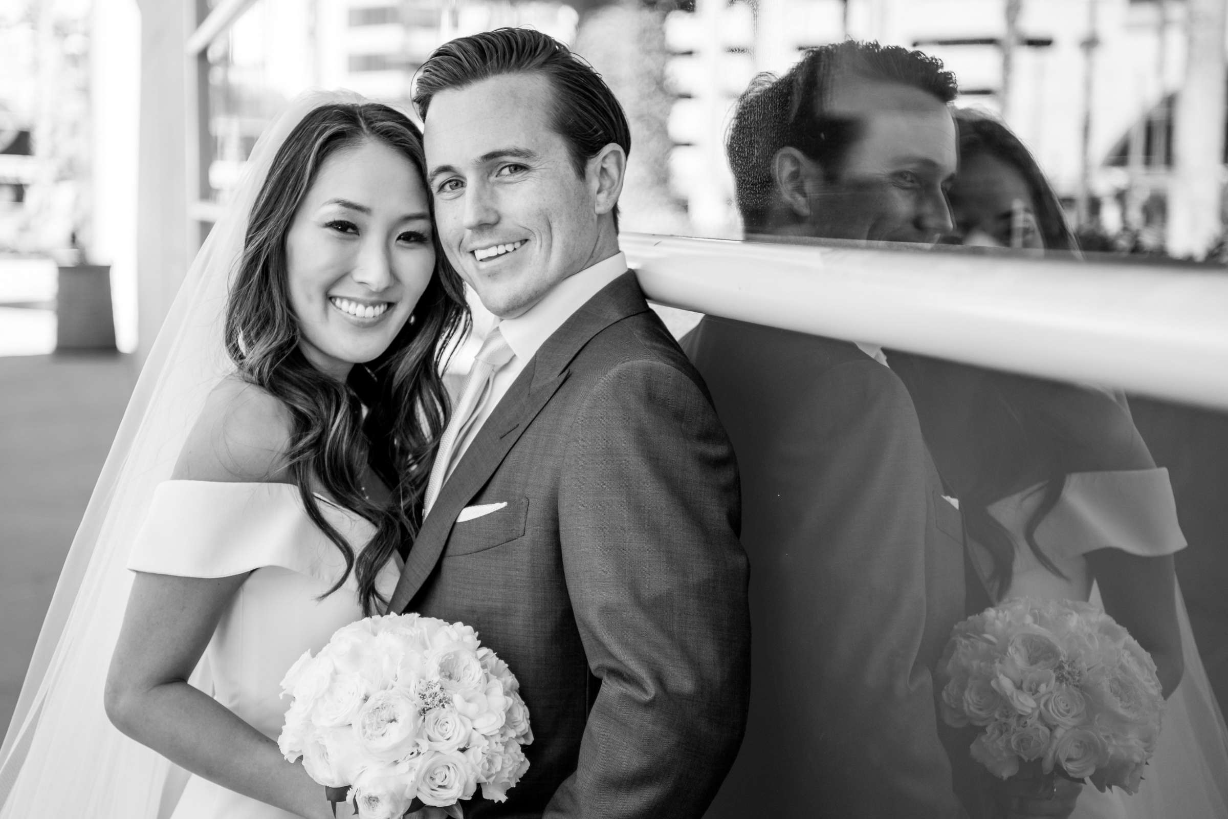 Marriott Marquis San Diego Marina Wedding coordinated by First Comes Love Weddings & Events, Kelsey and Dylan Wedding Photo #76 by True Photography