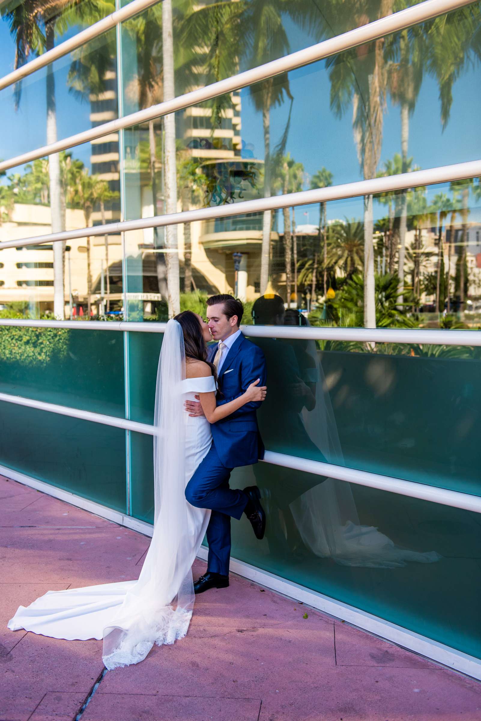 Marriott Marquis San Diego Marina Wedding coordinated by First Comes Love Weddings & Events, Kelsey and Dylan Wedding Photo #77 by True Photography