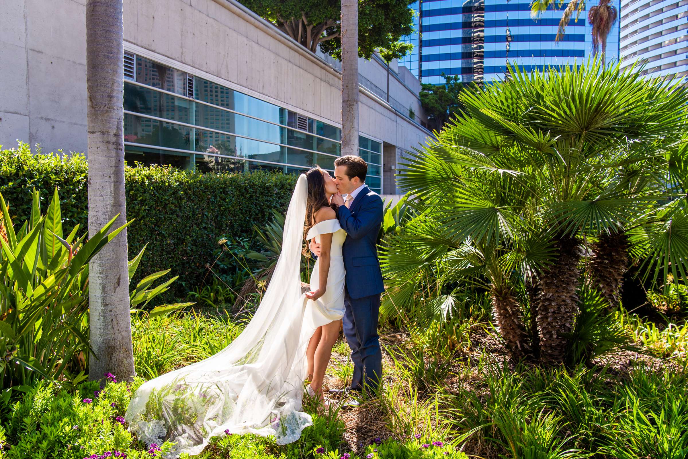 Marriott Marquis San Diego Marina Wedding coordinated by First Comes Love Weddings & Events, Kelsey and Dylan Wedding Photo #82 by True Photography