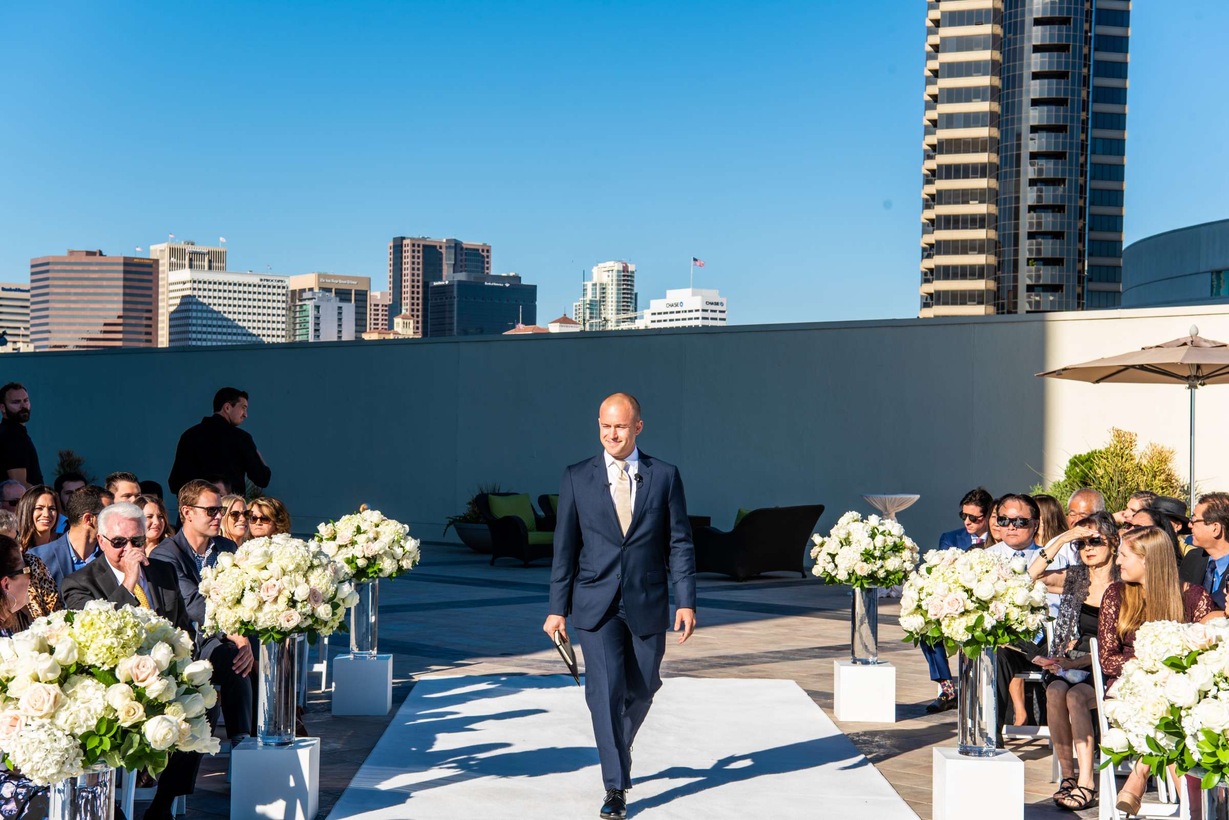 Marriott Marquis San Diego Marina Wedding coordinated by First Comes Love Weddings & Events, Kelsey and Dylan Wedding Photo #87 by True Photography