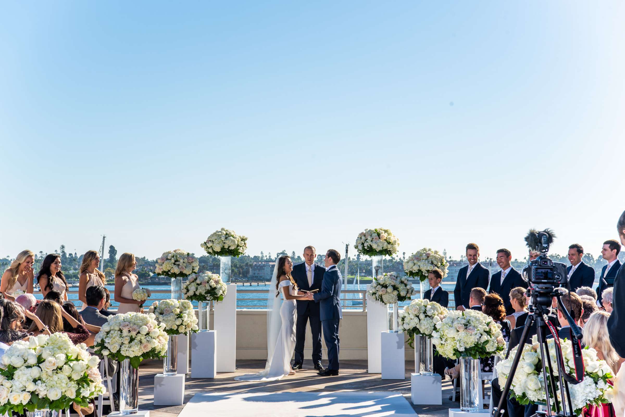 Marriott Marquis San Diego Marina Wedding coordinated by First Comes Love Weddings & Events, Kelsey and Dylan Wedding Photo #98 by True Photography