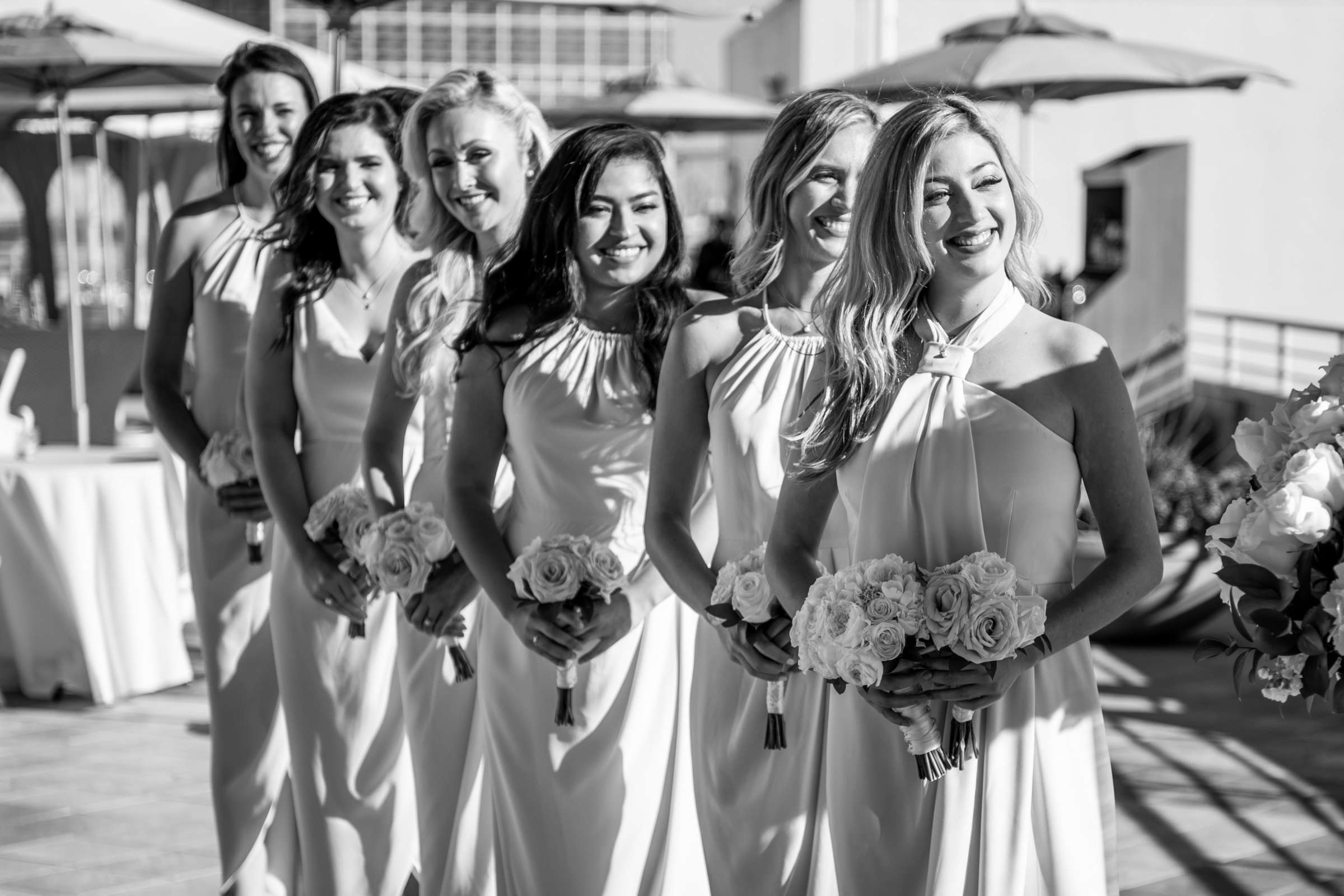 Marriott Marquis San Diego Marina Wedding coordinated by First Comes Love Weddings & Events, Kelsey and Dylan Wedding Photo #100 by True Photography