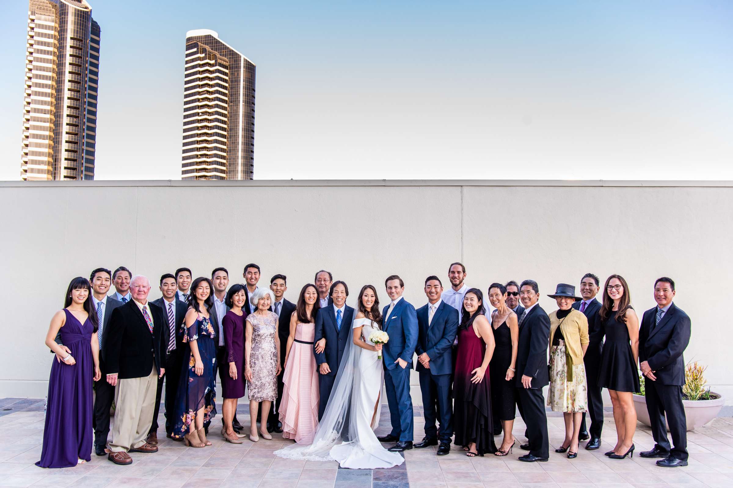 Marriott Marquis San Diego Marina Wedding coordinated by First Comes Love Weddings & Events, Kelsey and Dylan Wedding Photo #116 by True Photography