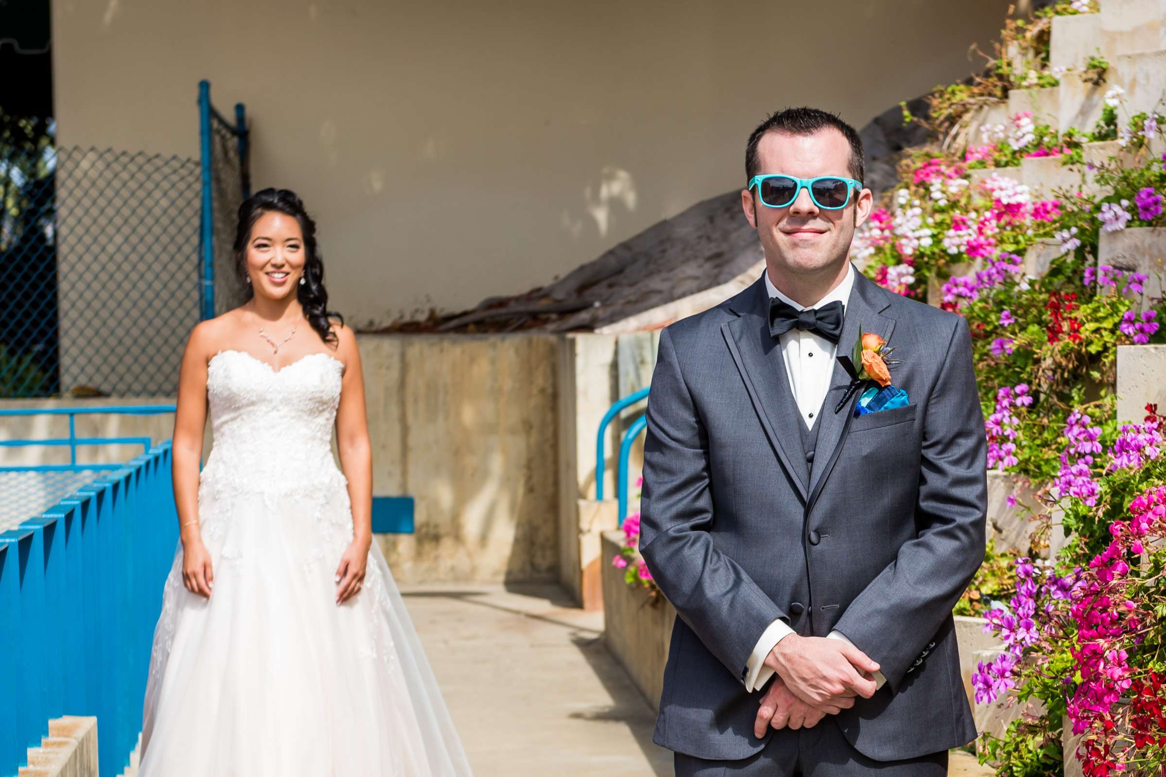La Jolla Cove Rooftop Wedding coordinated by The Abbey Catering, Elisa and Christopher Wedding Photo #44 by True Photography