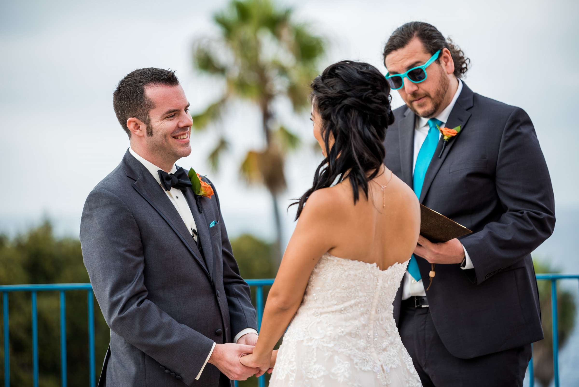 La Jolla Cove Rooftop Wedding coordinated by The Abbey Catering, Elisa and Christopher Wedding Photo #59 by True Photography