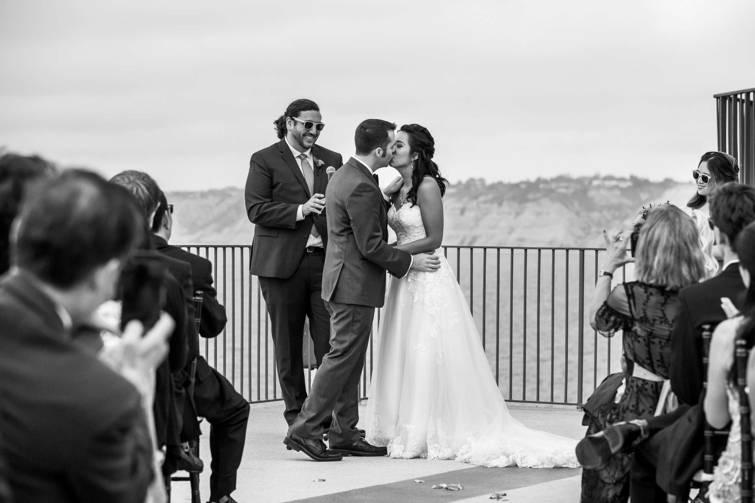 La Jolla Cove Rooftop Wedding coordinated by The Abbey Catering, Elisa and Christopher Wedding Photo #68 by True Photography