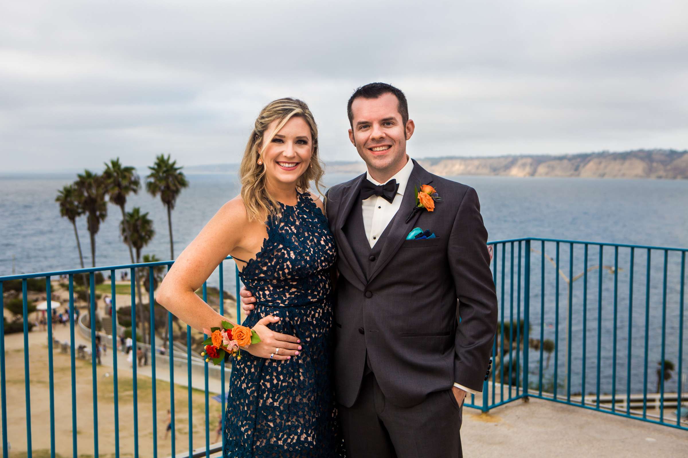 La Jolla Cove Rooftop Wedding coordinated by The Abbey Catering, Elisa and Christopher Wedding Photo #83 by True Photography