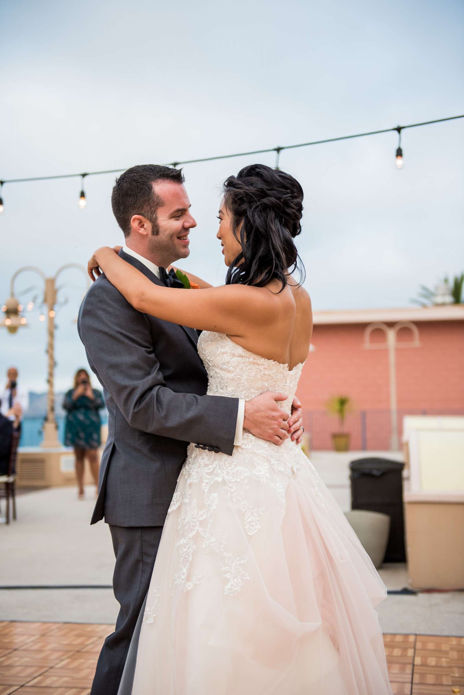 La Jolla Cove Rooftop Wedding coordinated by The Abbey Catering, Elisa and Christopher Wedding Photo #91 by True Photography