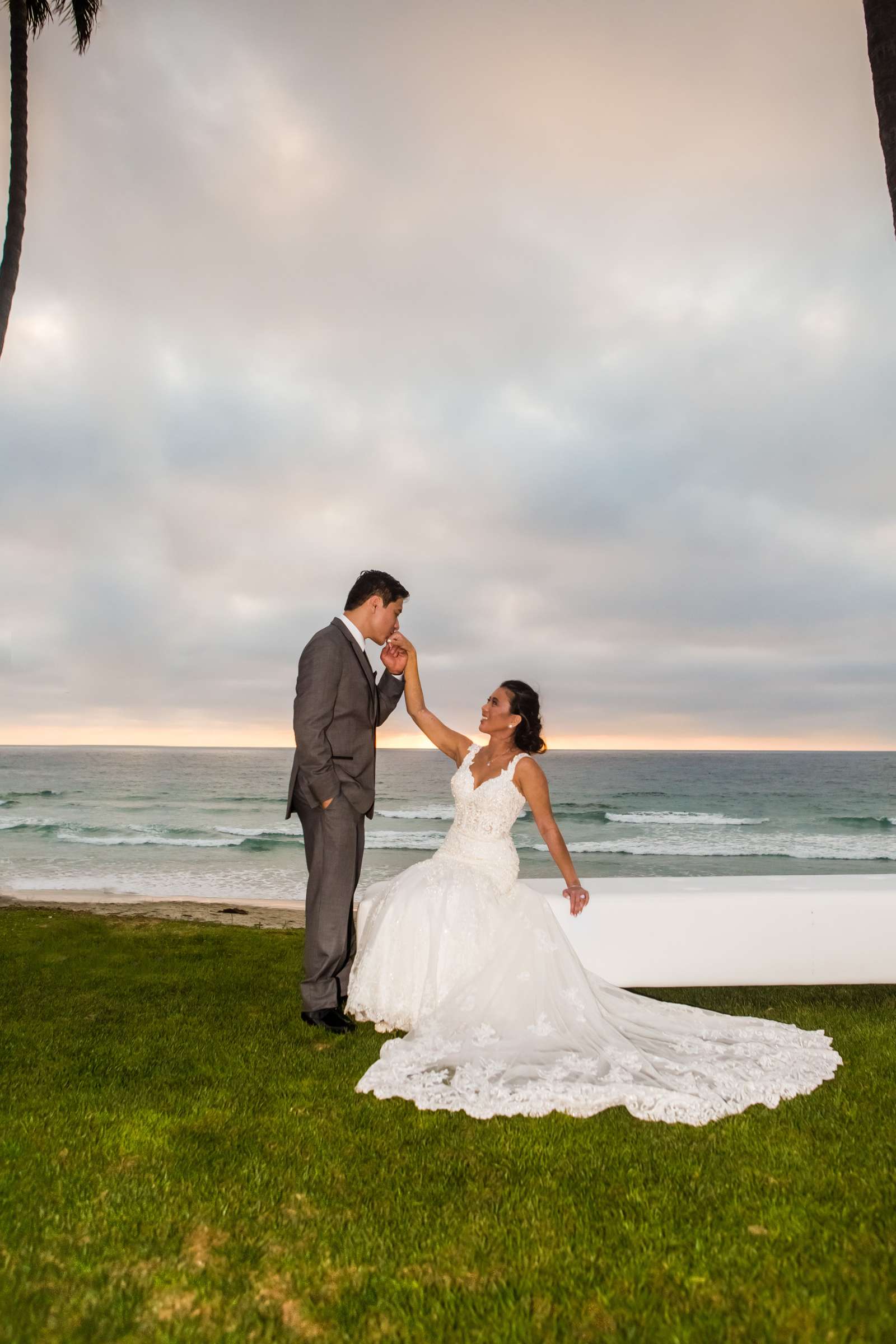 Scripps Seaside Forum Wedding coordinated by Sweet Blossom Weddings, Katrina and Mitchell Wedding Photo #137 by True Photography