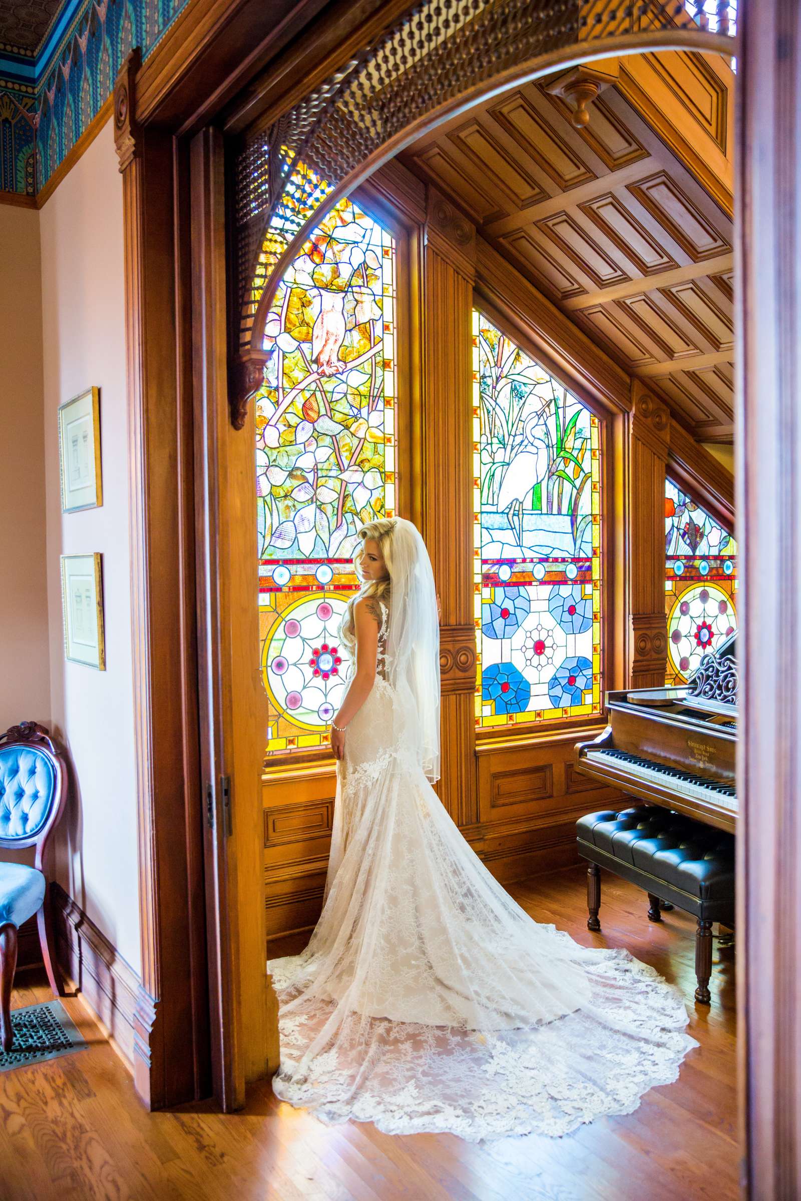 Britt Scripps Manor Wedding, Natosha and Michael Wedding Photo #7 by True Photography