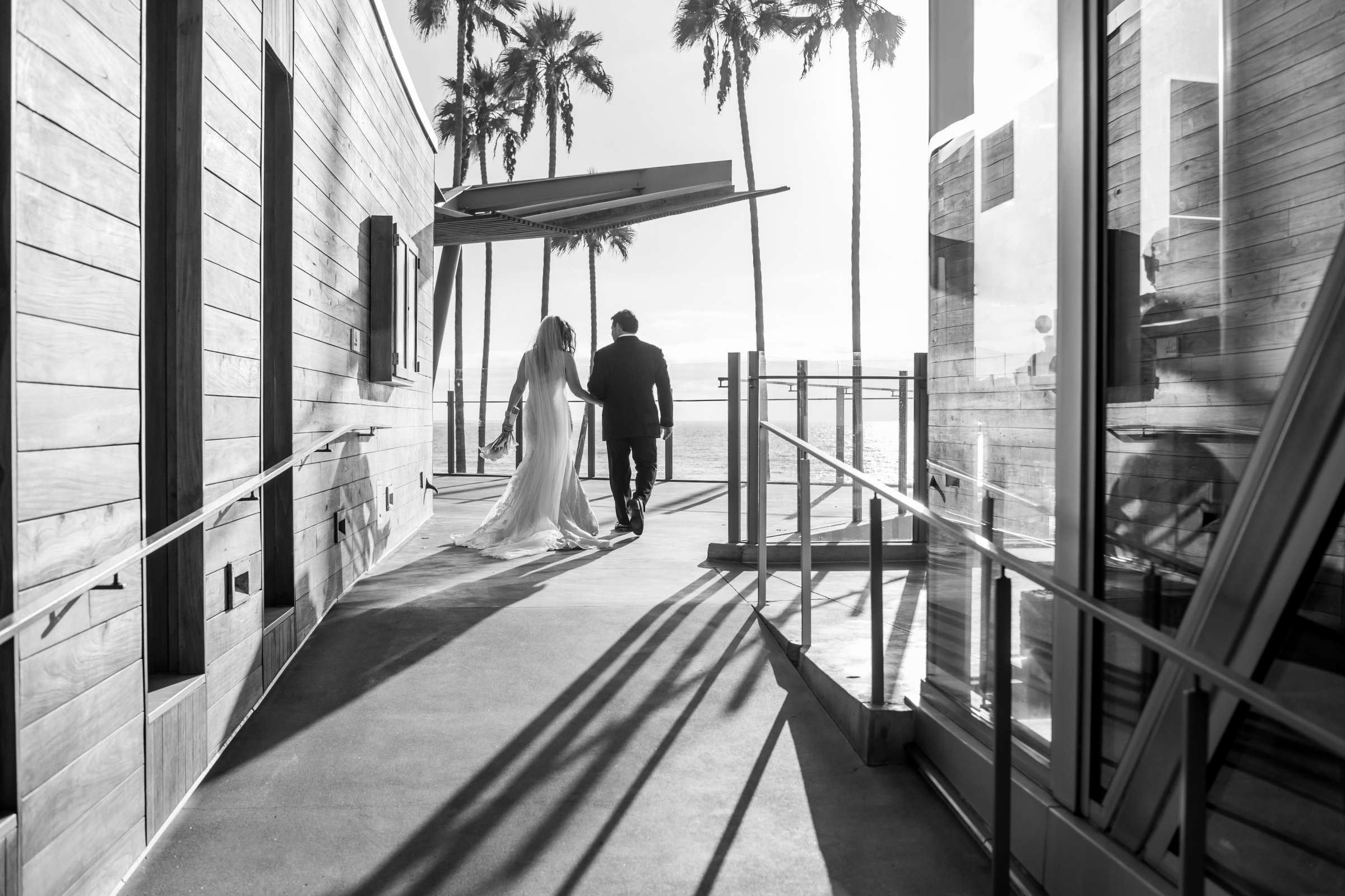 Scripps Seaside Forum Wedding coordinated by First Comes Love Weddings & Events, Janelle and Mike Wedding Photo #77 by True Photography