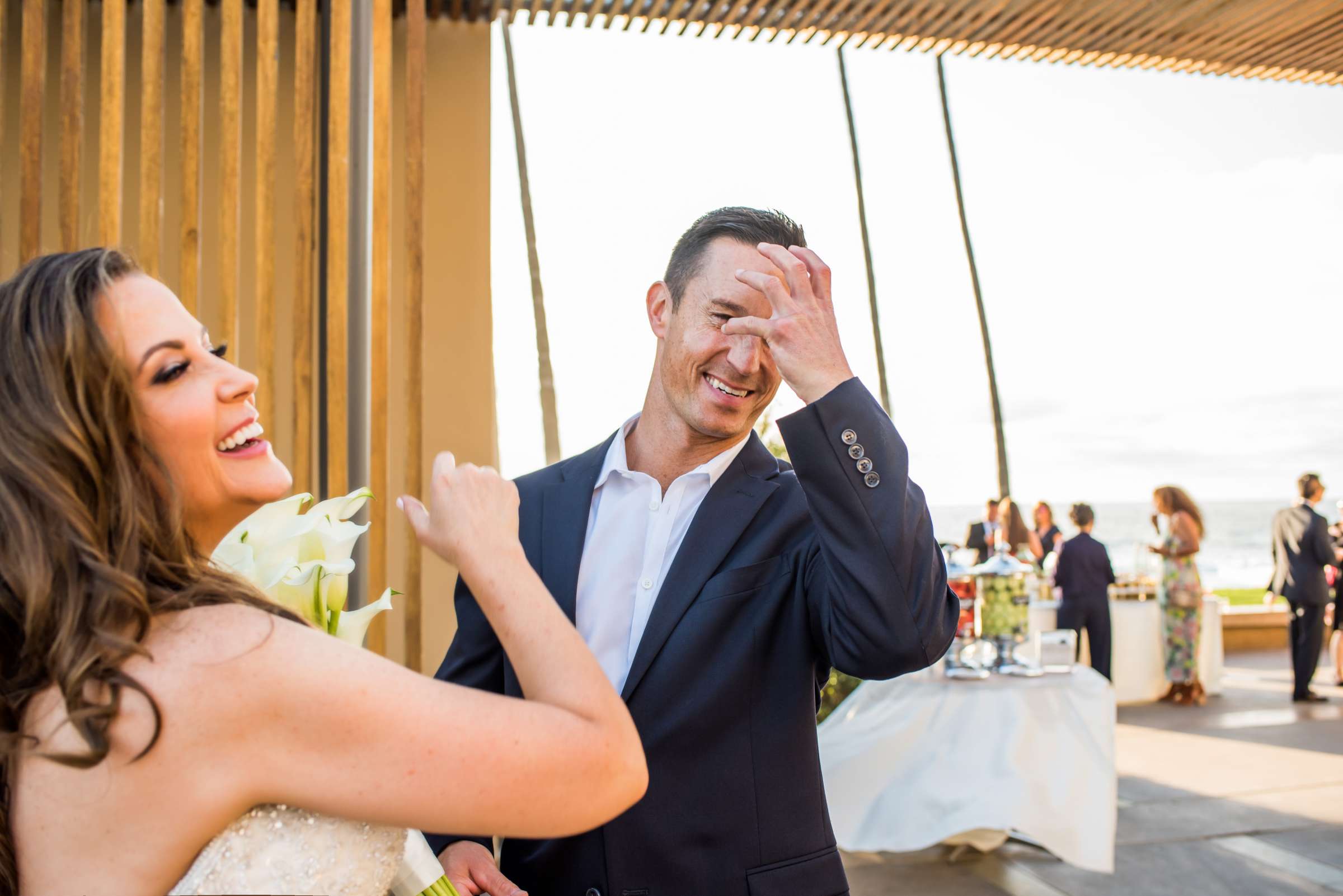 Scripps Seaside Forum Wedding coordinated by First Comes Love Weddings & Events, Janelle and Mike Wedding Photo #82 by True Photography