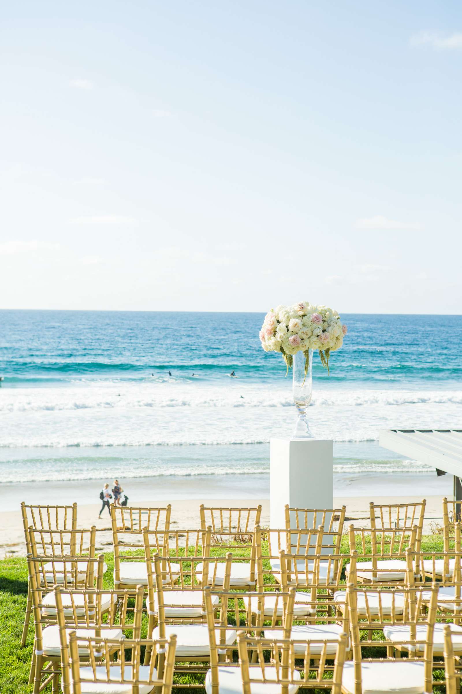 Scripps Seaside Forum Wedding coordinated by First Comes Love Weddings & Events, Janelle and Mike Wedding Photo #130 by True Photography