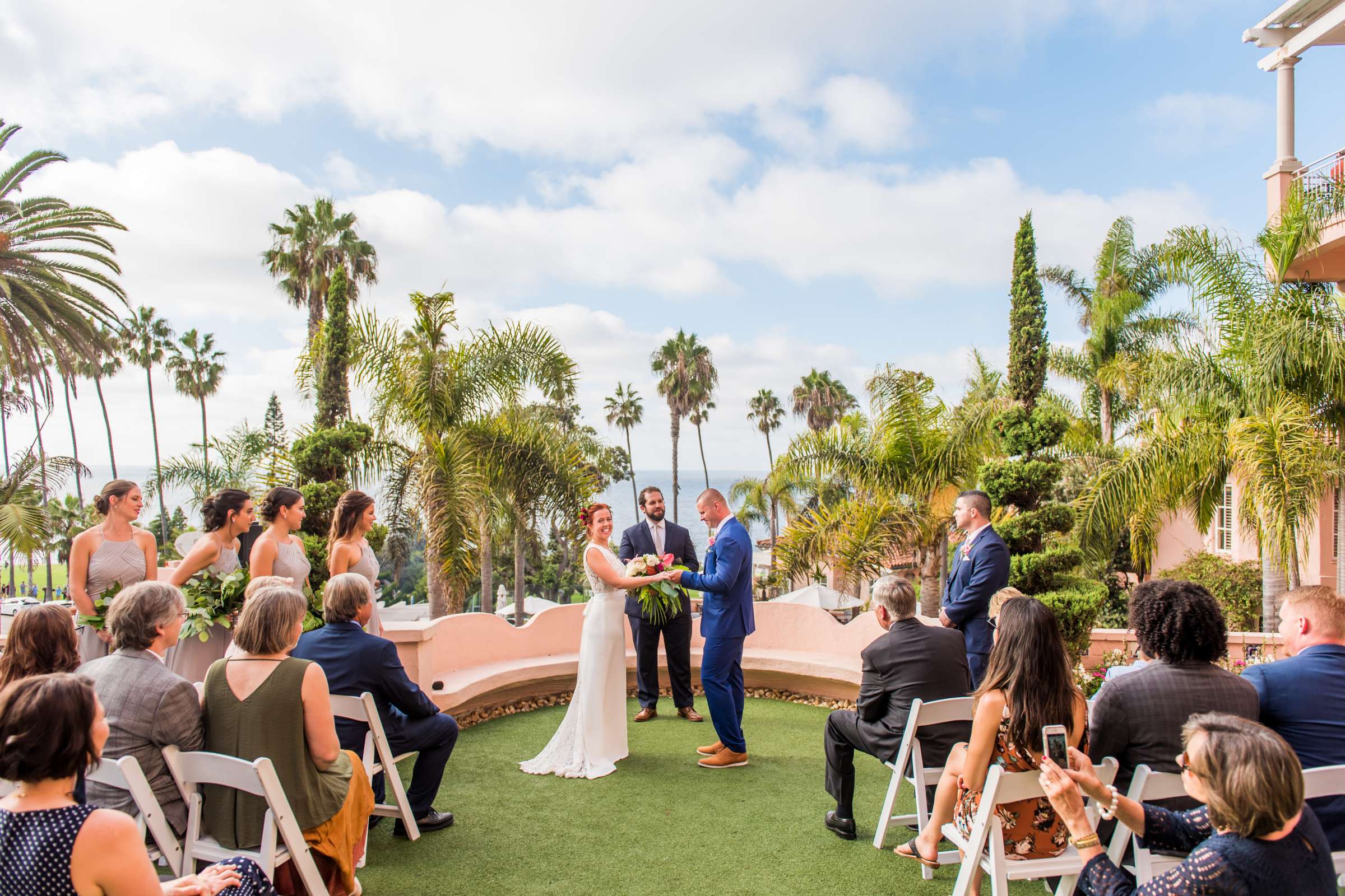 La Valencia Wedding coordinated by First Comes Love Weddings & Events, Kristin and Greg Wedding Photo #60 by True Photography