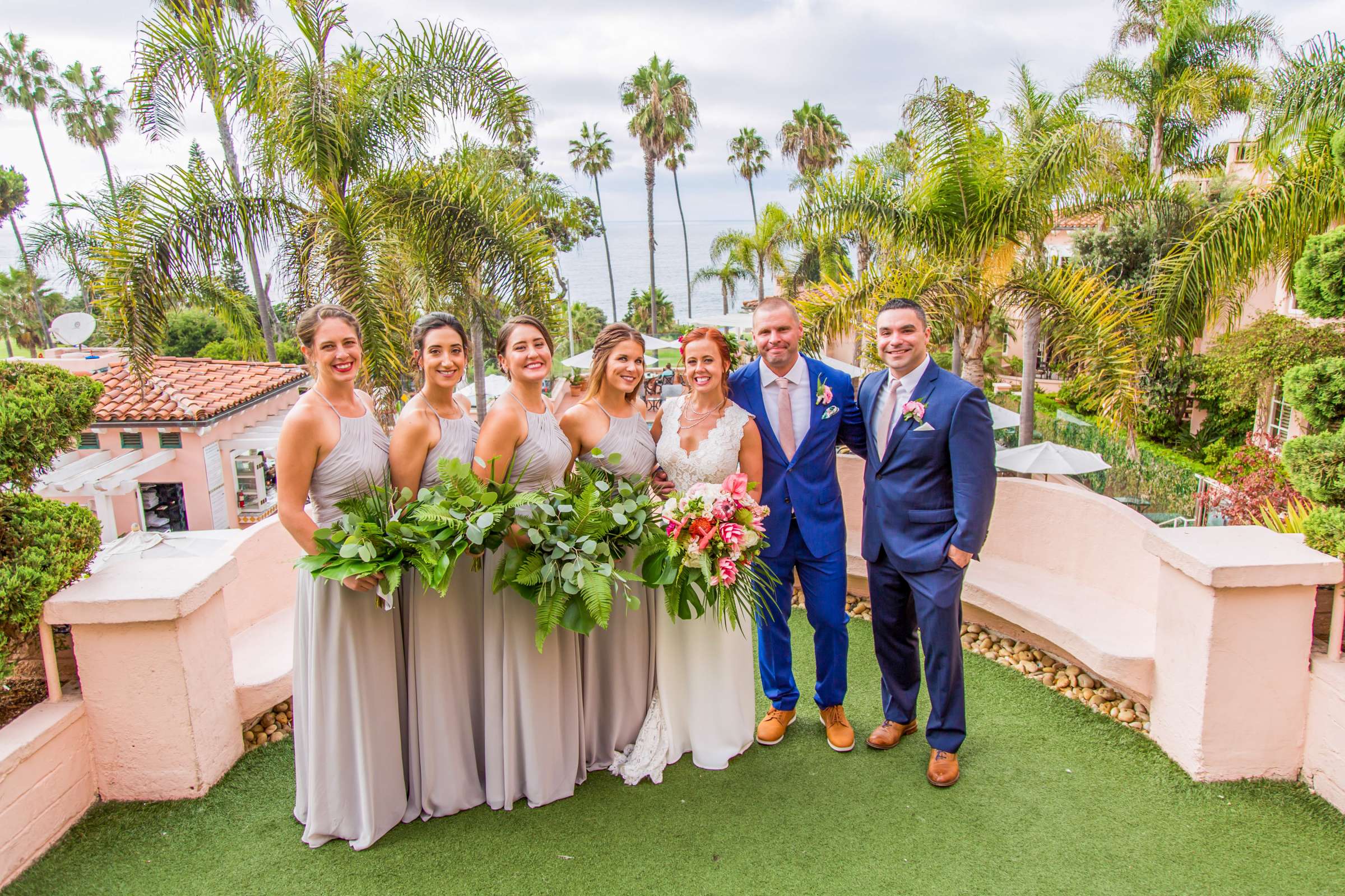 La Valencia Wedding coordinated by First Comes Love Weddings & Events, Kristin and Greg Wedding Photo #86 by True Photography