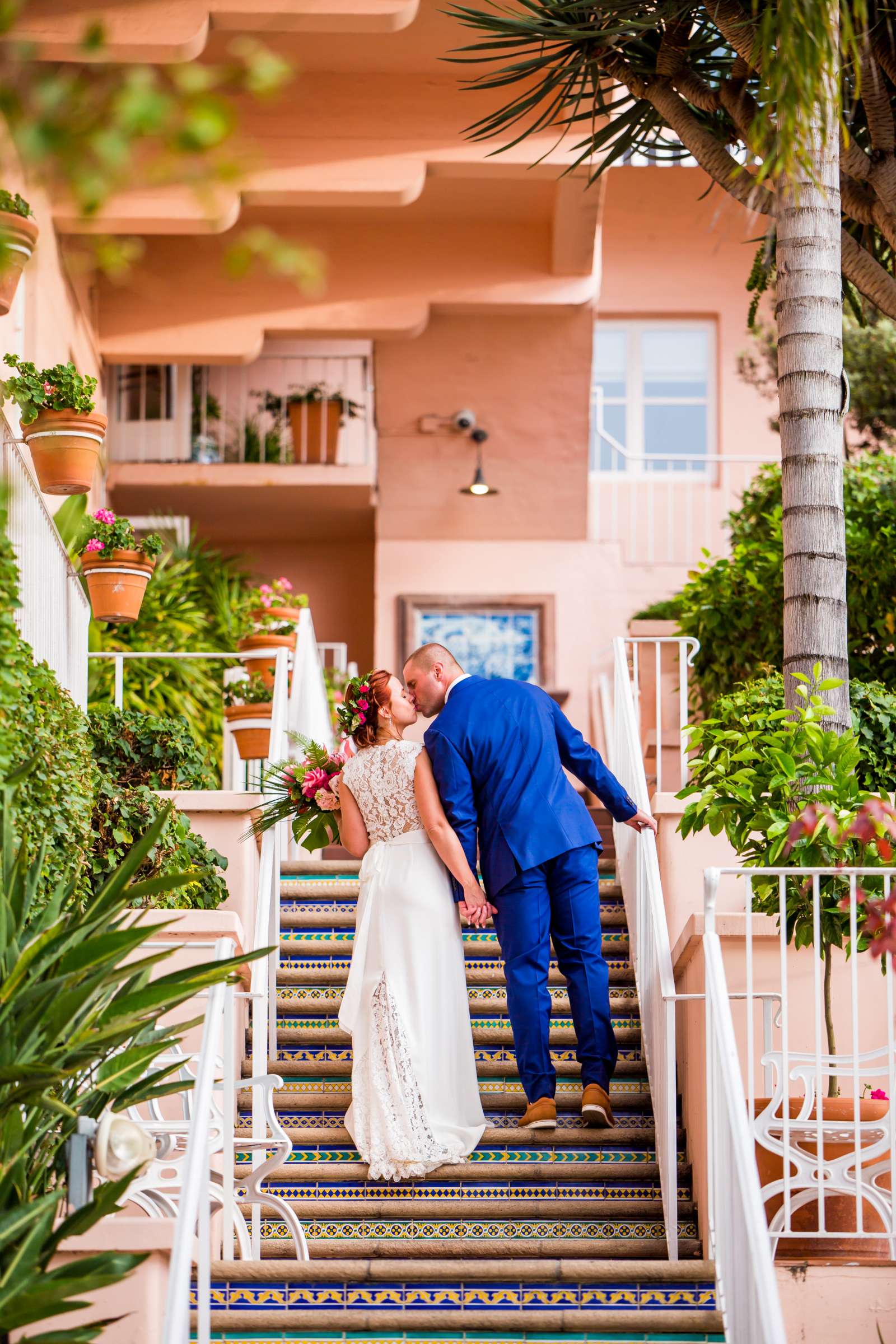 La Valencia Wedding coordinated by First Comes Love Weddings & Events, Kristin and Greg Wedding Photo #101 by True Photography