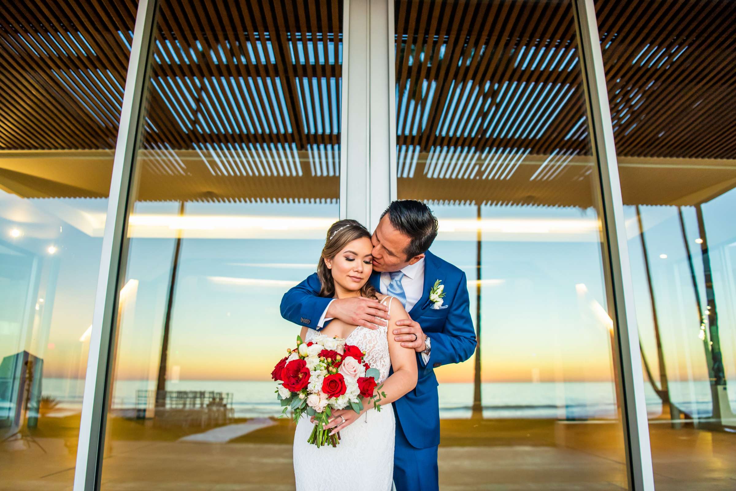 Scripps Seaside Forum Wedding, Ly and Alex Wedding Photo #2 by True Photography