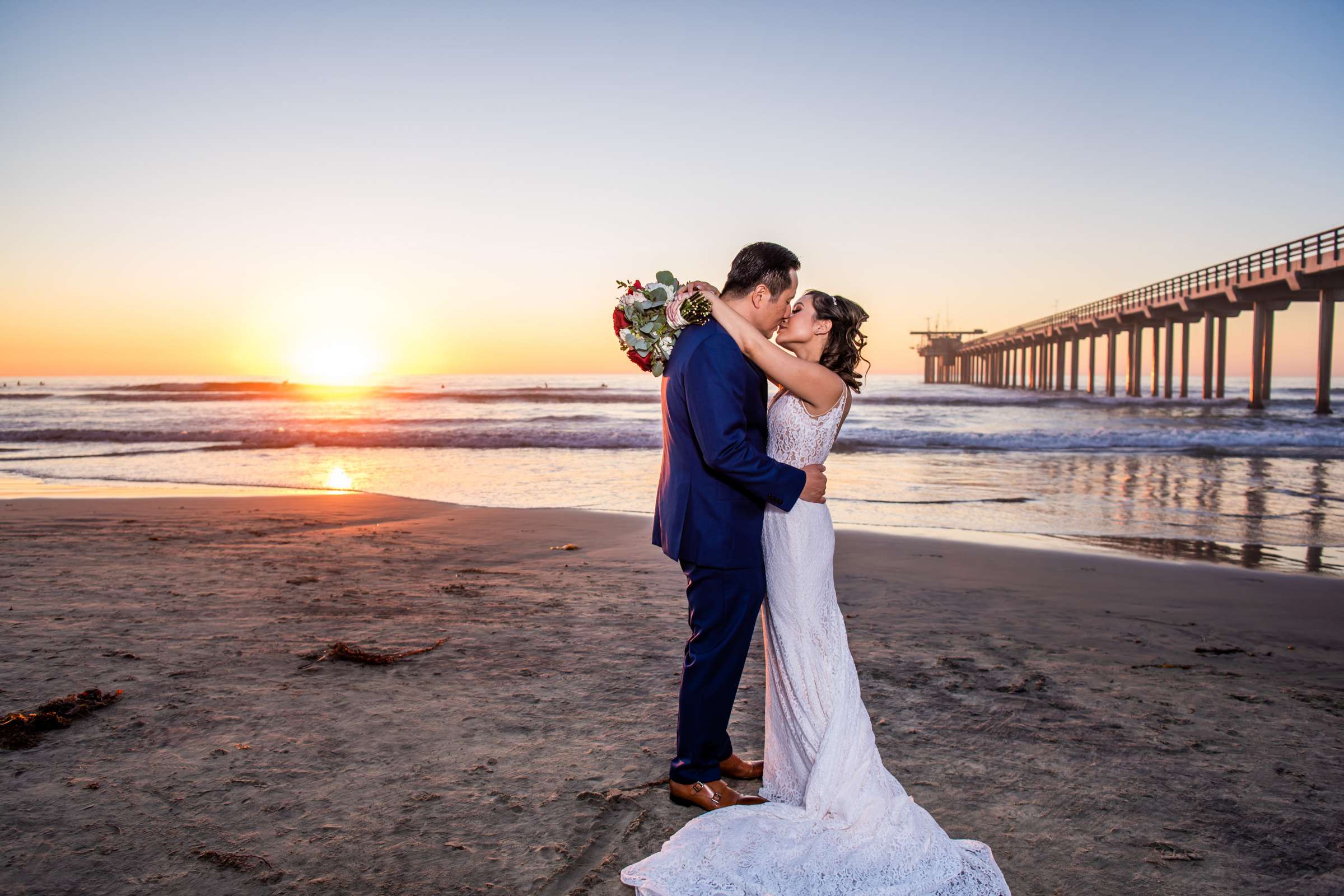 Scripps Seaside Forum Wedding, Ly and Alex Wedding Photo #1 by True Photography