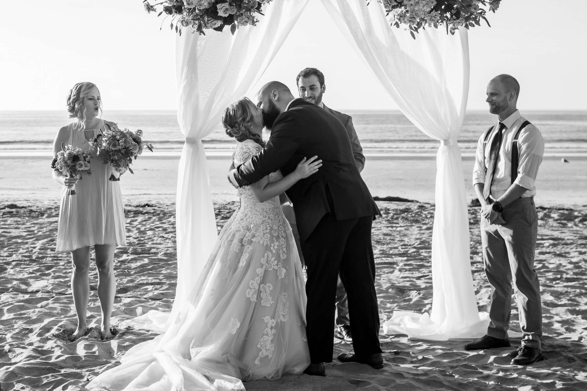 La Jolla Shores Hotel Wedding, Kaeli and Josh Wedding Photo #90 by True Photography