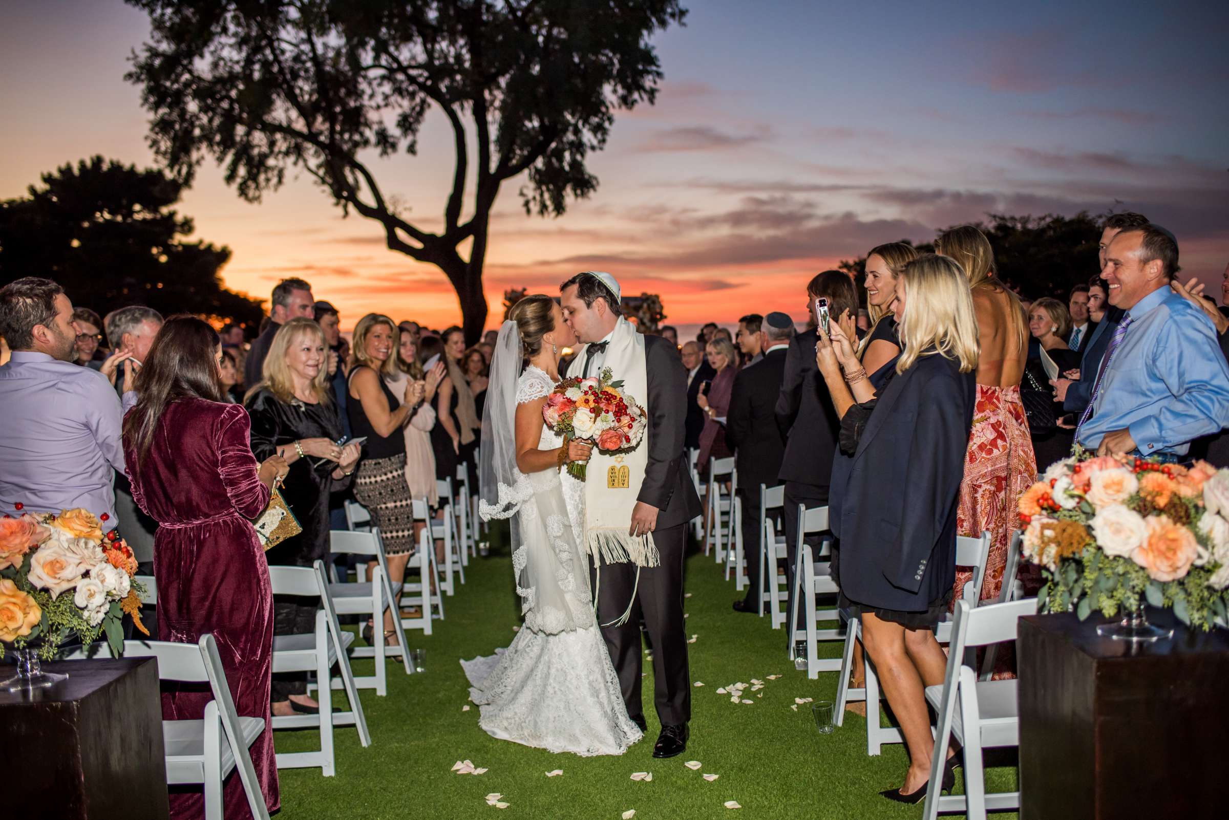 La Jolla Country Club Wedding coordinated by Before I Do Events, Katy and Jason Wedding Photo #14 by True Photography