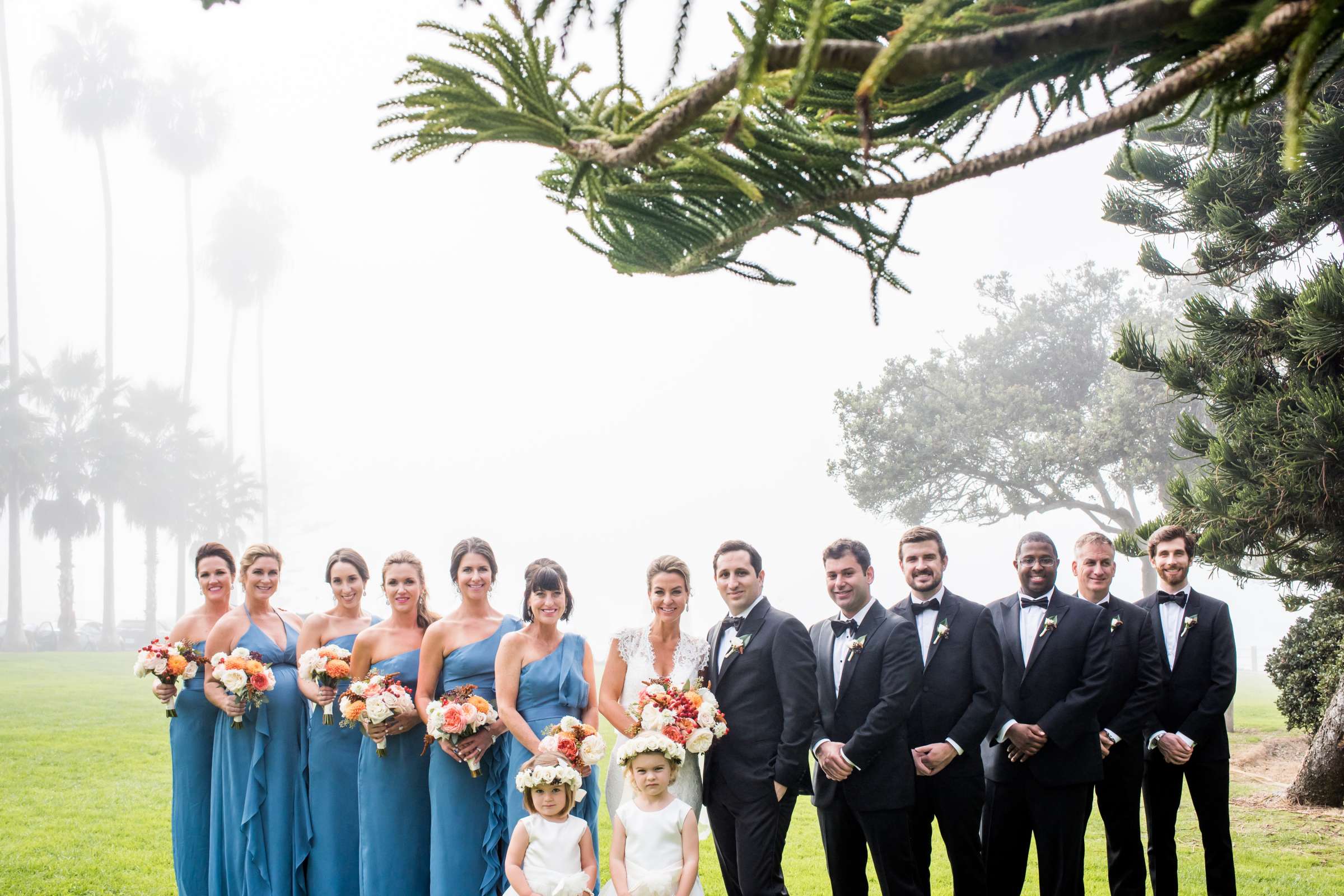 La Jolla Country Club Wedding coordinated by Before I Do Events, Katy and Jason Wedding Photo #73 by True Photography