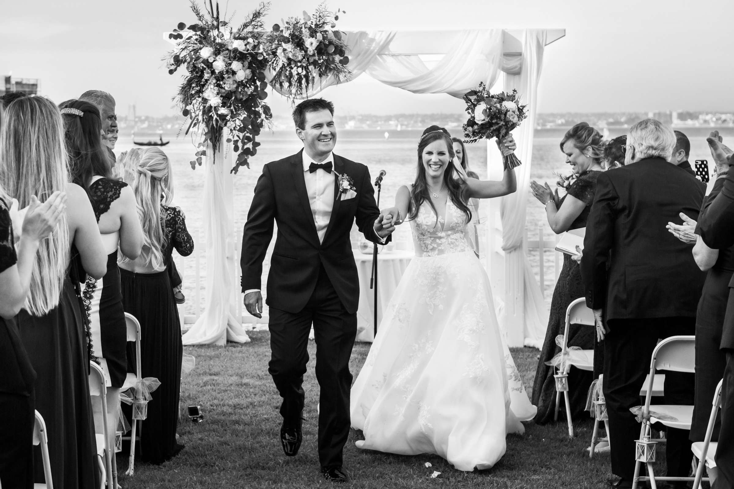 Coronado Cays Yacht Club Wedding coordinated by Silhouette Event Planning & Design, Nicole and Travis Wedding Photo #84 by True Photography