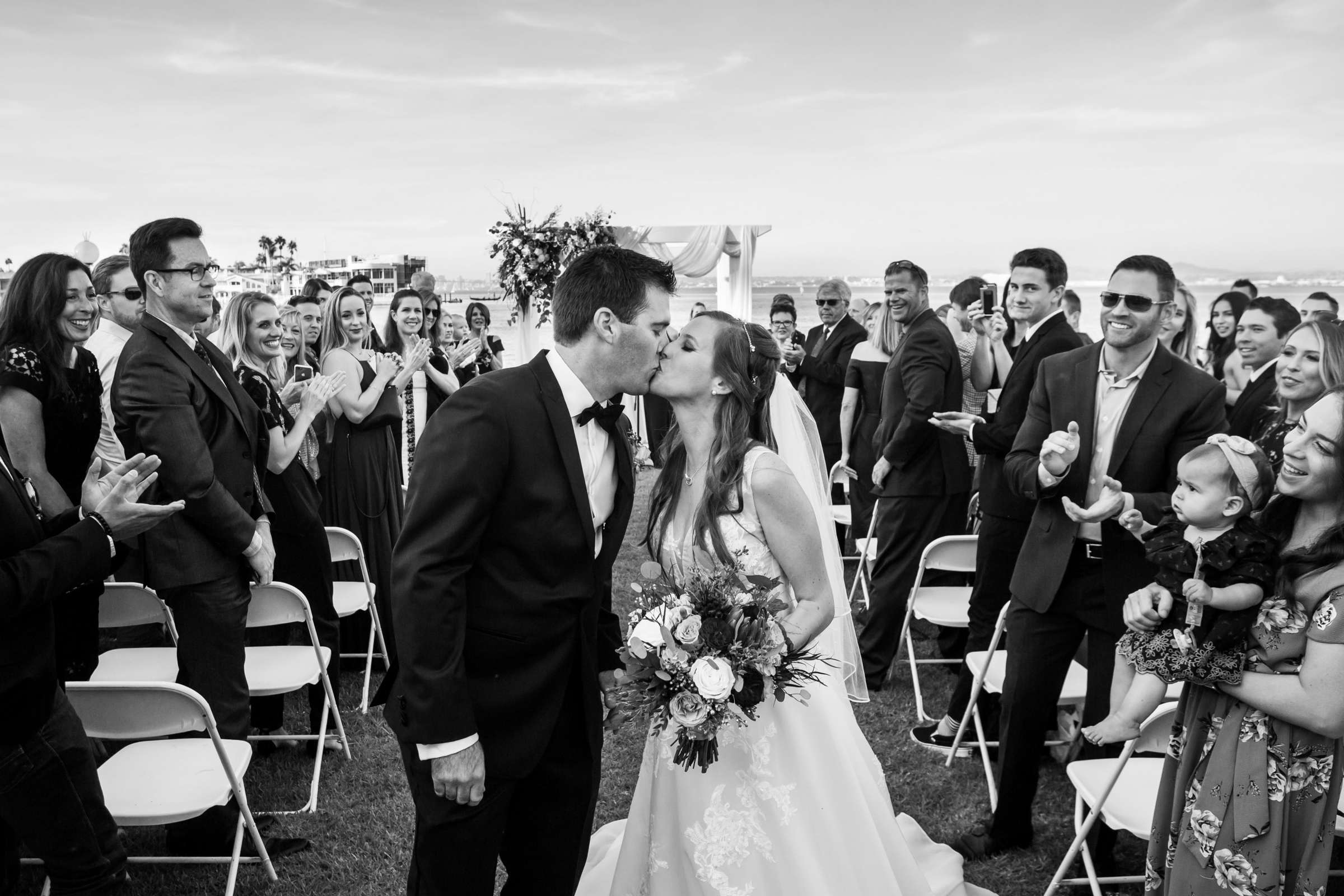 Coronado Cays Yacht Club Wedding coordinated by Silhouette Event Planning & Design, Nicole and Travis Wedding Photo #86 by True Photography