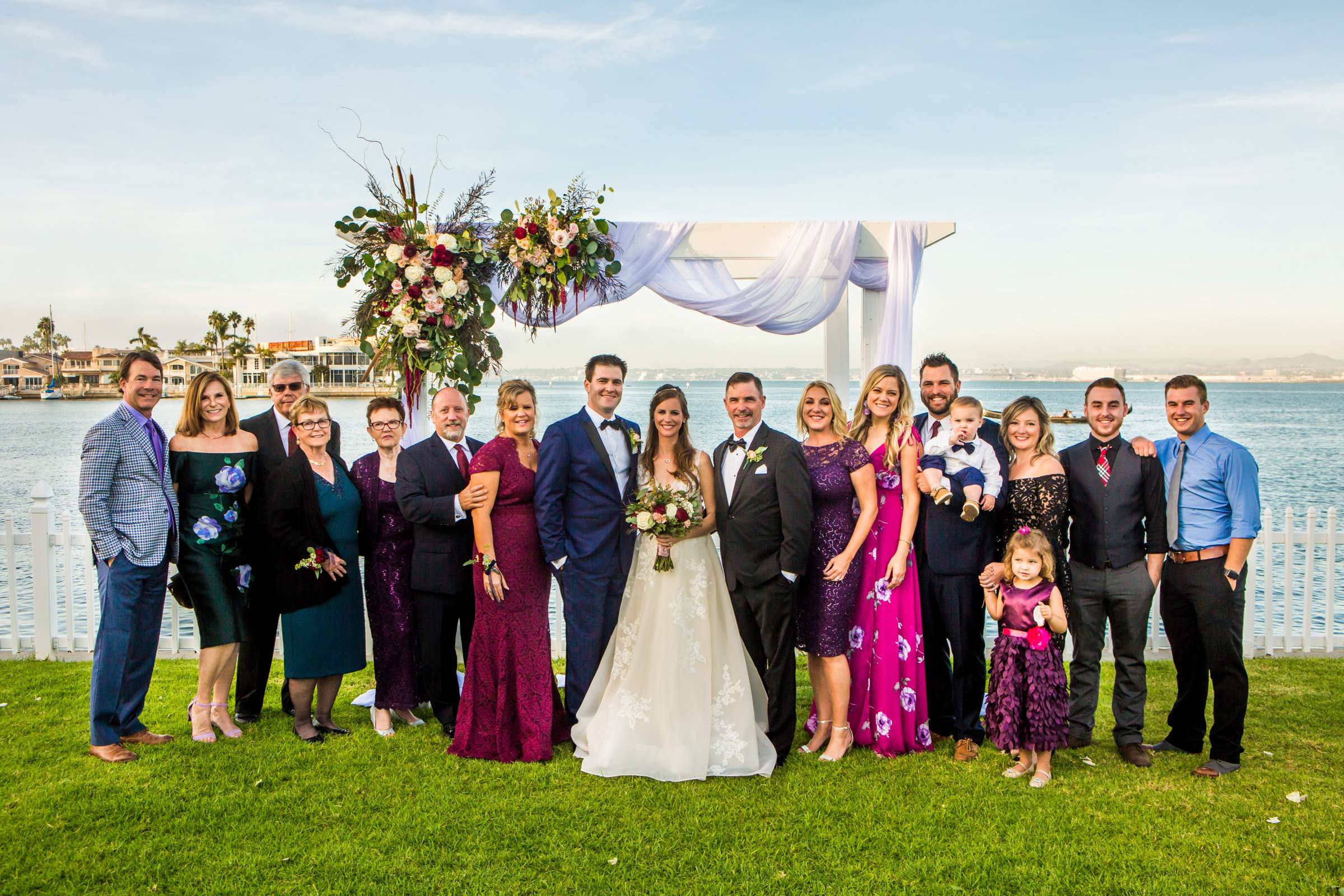 Coronado Cays Yacht Club Wedding coordinated by Silhouette Event Planning & Design, Nicole and Travis Wedding Photo #89 by True Photography