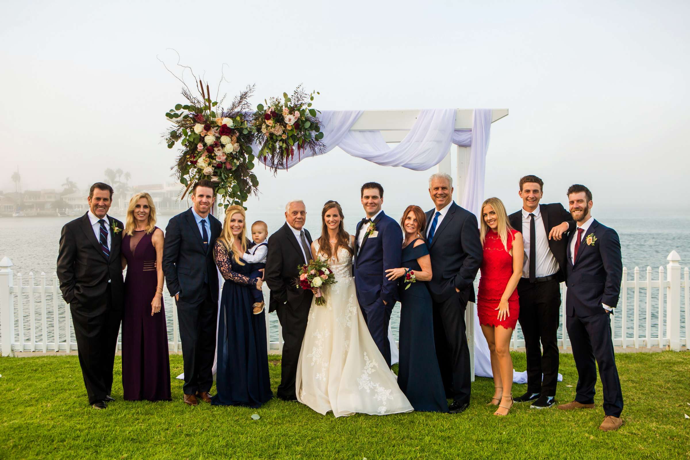 Coronado Cays Yacht Club Wedding coordinated by Silhouette Event Planning & Design, Nicole and Travis Wedding Photo #90 by True Photography