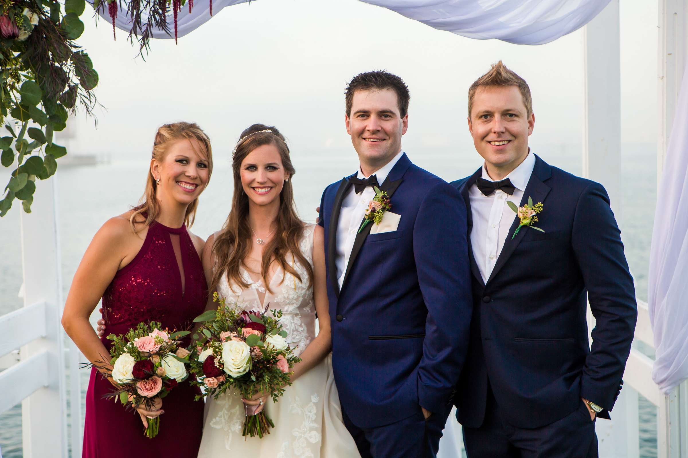 Coronado Cays Yacht Club Wedding coordinated by Silhouette Event Planning & Design, Nicole and Travis Wedding Photo #93 by True Photography