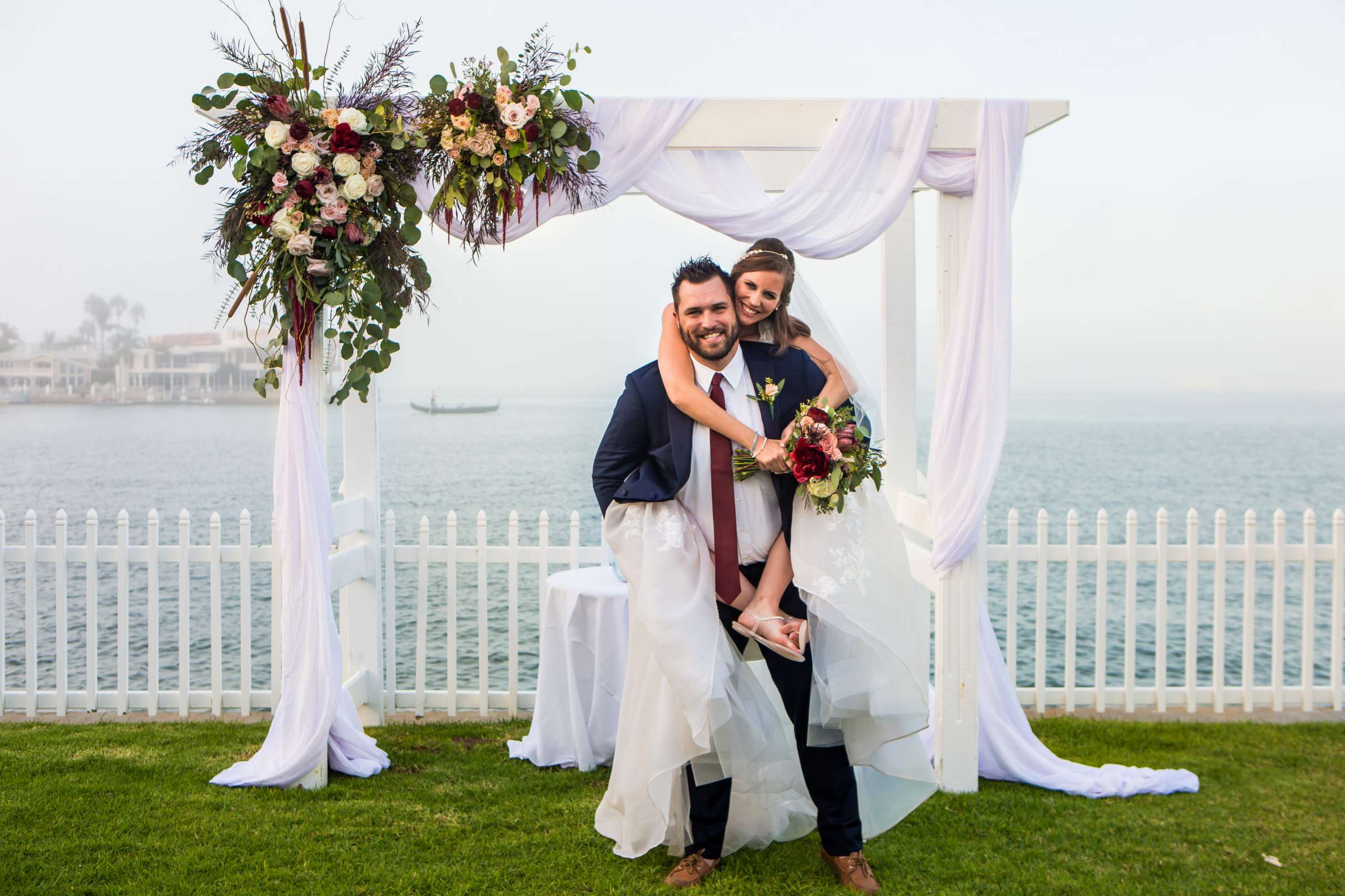 Coronado Cays Yacht Club Wedding coordinated by Silhouette Event Planning & Design, Nicole and Travis Wedding Photo #95 by True Photography