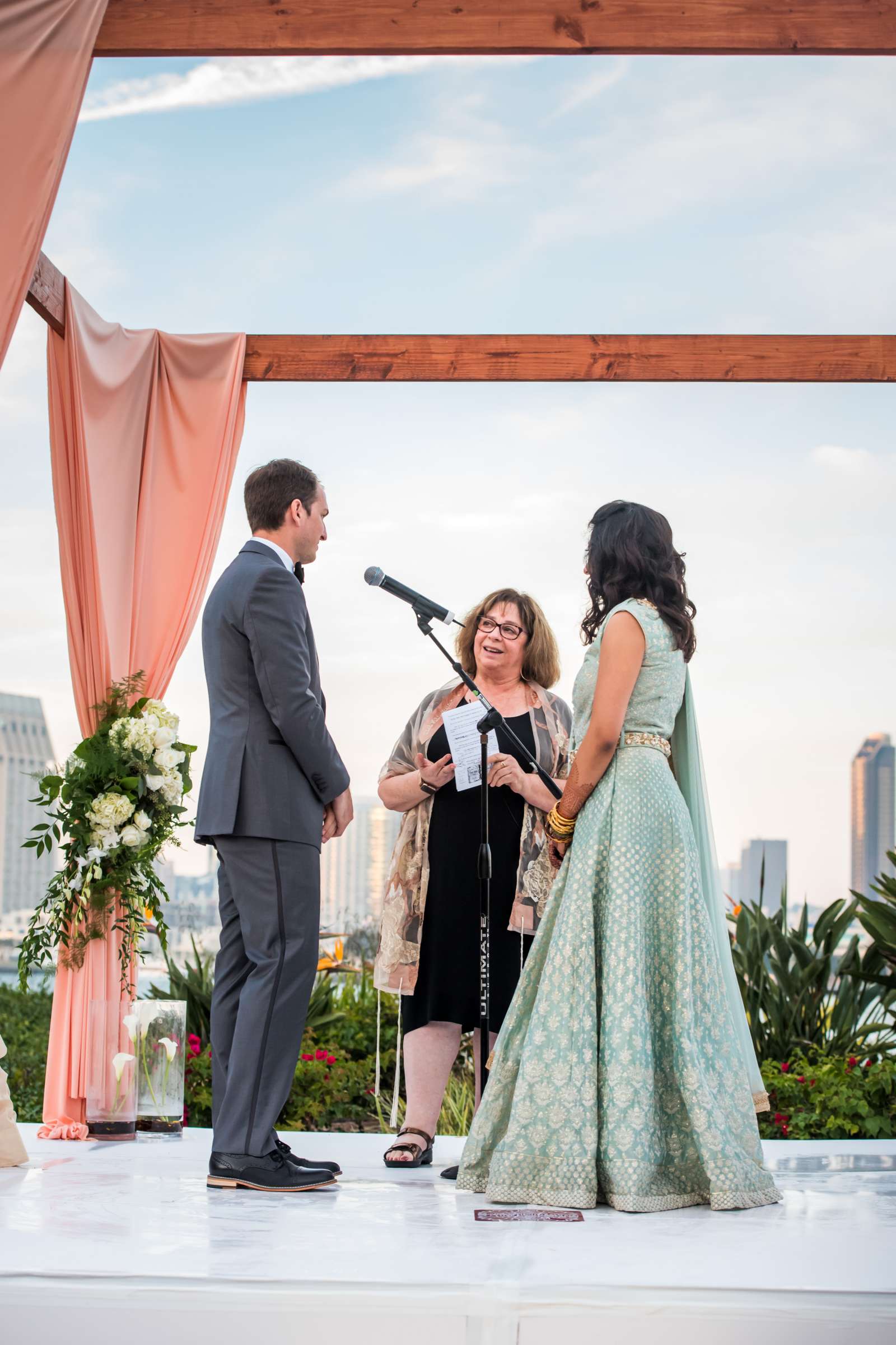 Coronado Island Marriott Resort & Spa Wedding coordinated by Sweet Love Designs, Shweta and Jb Wedding Photo #135 by True Photography